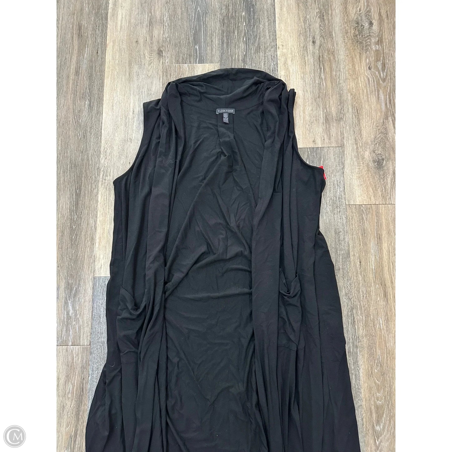 Vest Other By Eileen Fisher In Black, Size: Xl