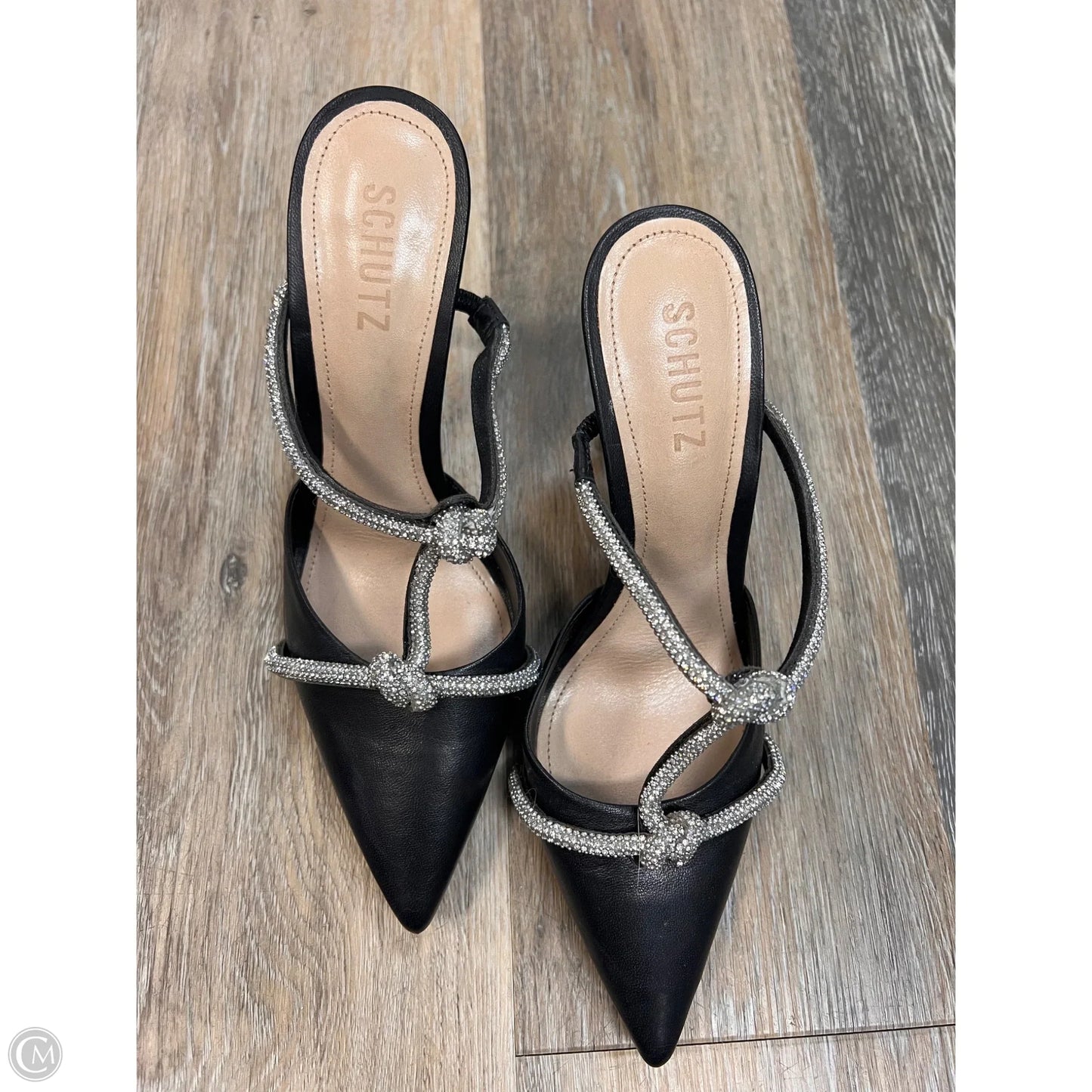 Shoes Heels Stiletto By Schutz In Black, Size: 7