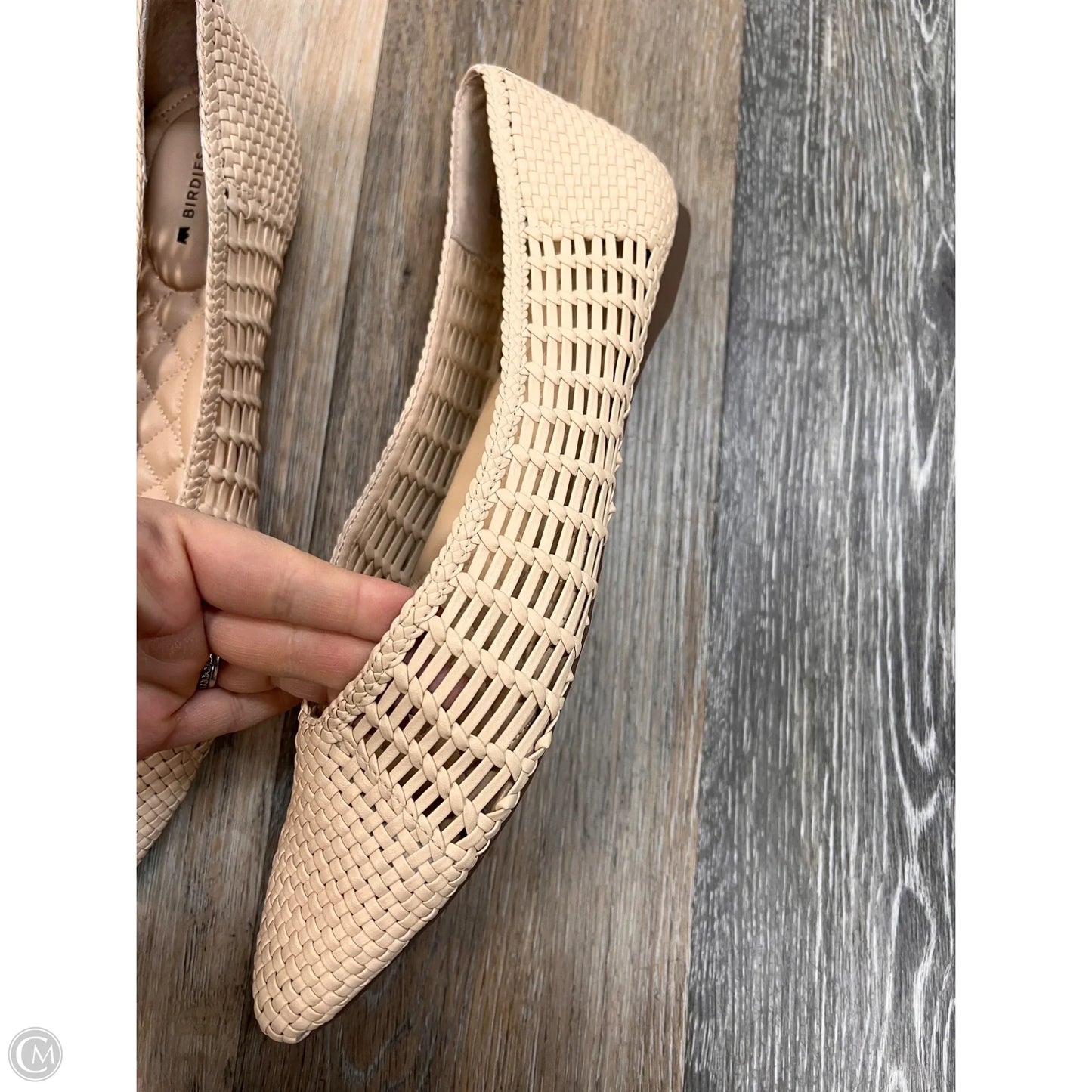 Shoes Flats By Birdies In Beige, Size: 11