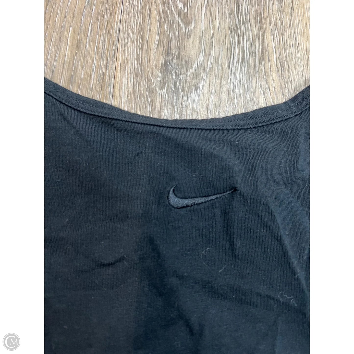 Athletic Tank Top By Nike Apparel In Black, Size: Xs