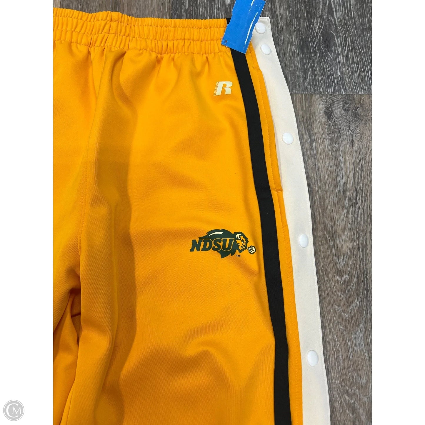 Athletic Pants By Russel Athletic In Yellow, Size: M