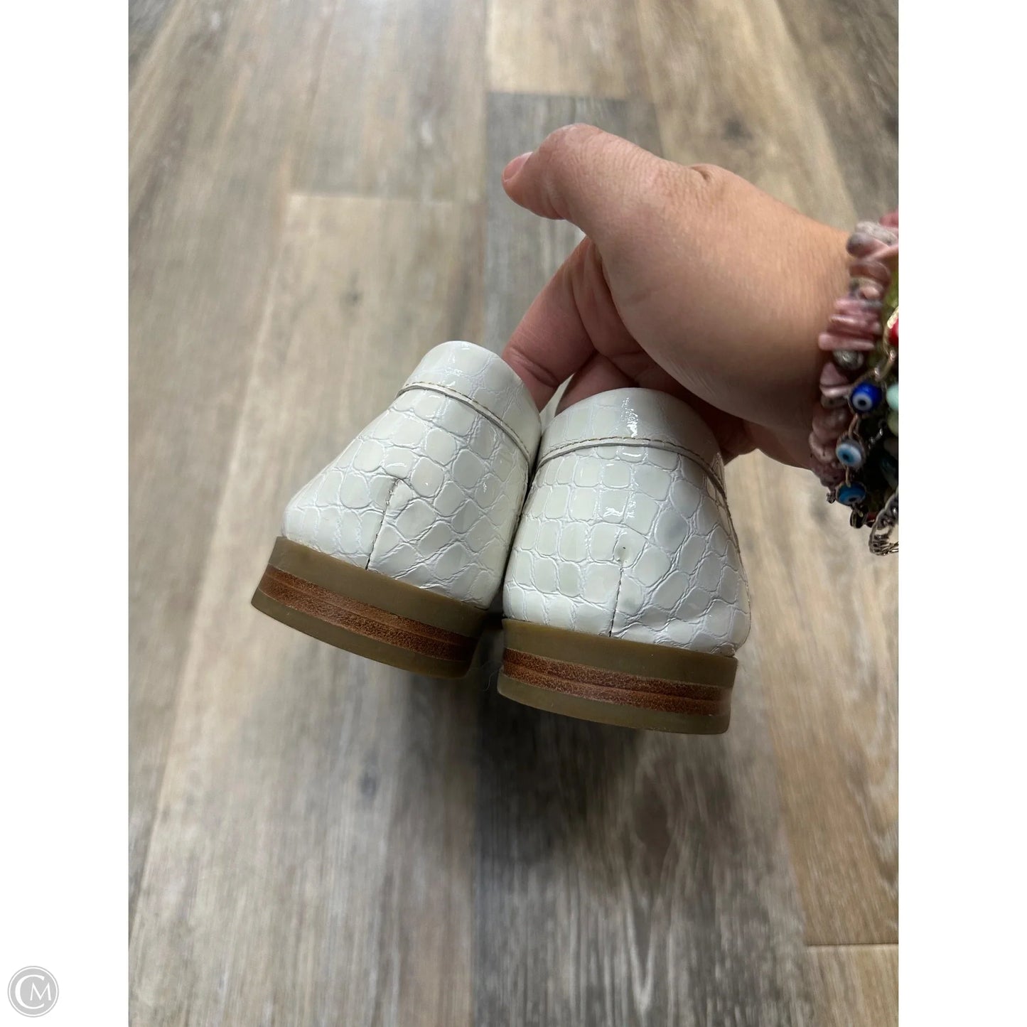 Shoes Flats By Donald Pliner In White, Size: 8