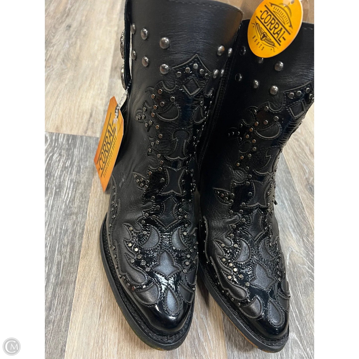 Boots Western By Corral In Black, Size: 10.5