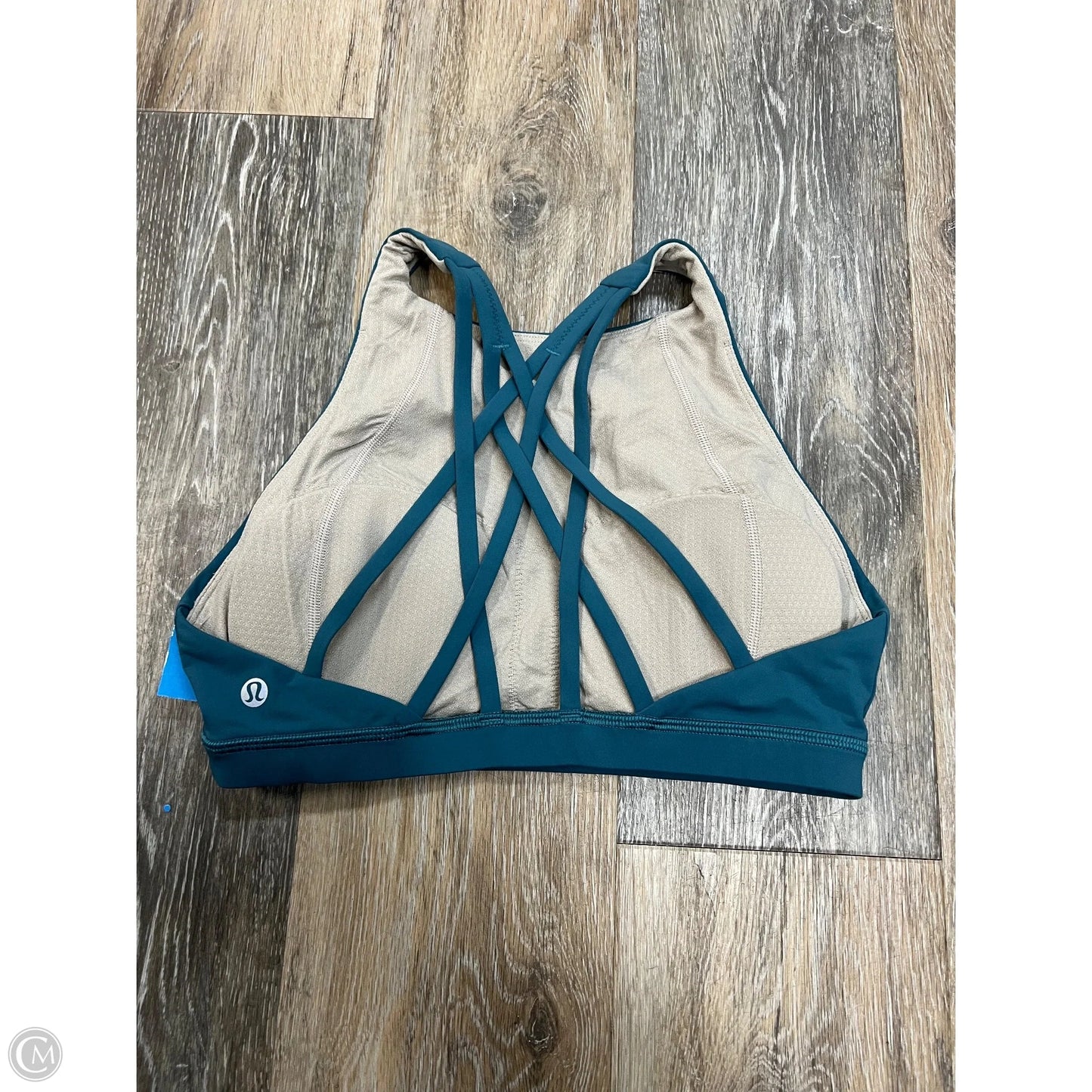 Athletic Bra By Lululemon In Blue, Size: 6