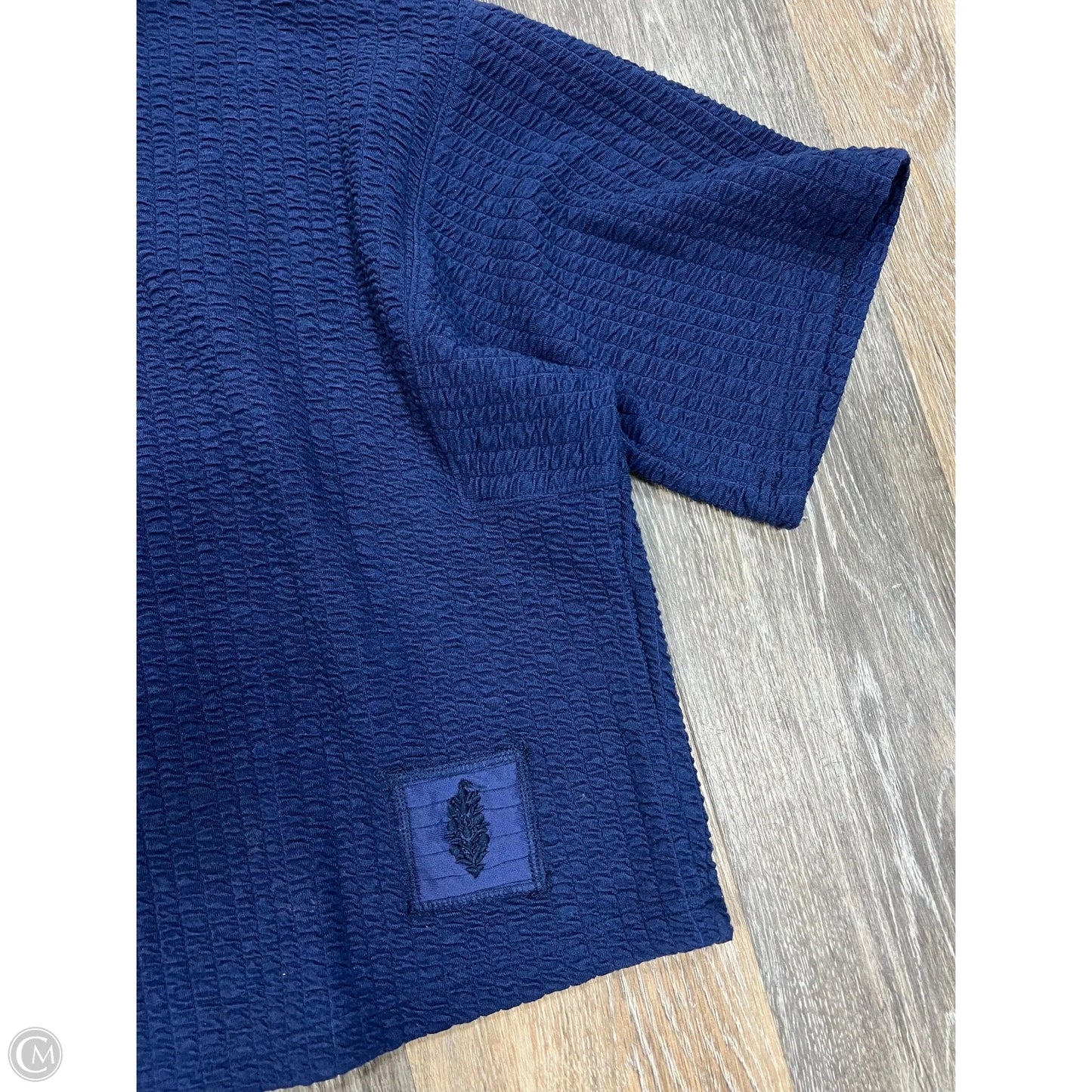 Athletic Top Short Sleeve By Free People In Blue, Size: S