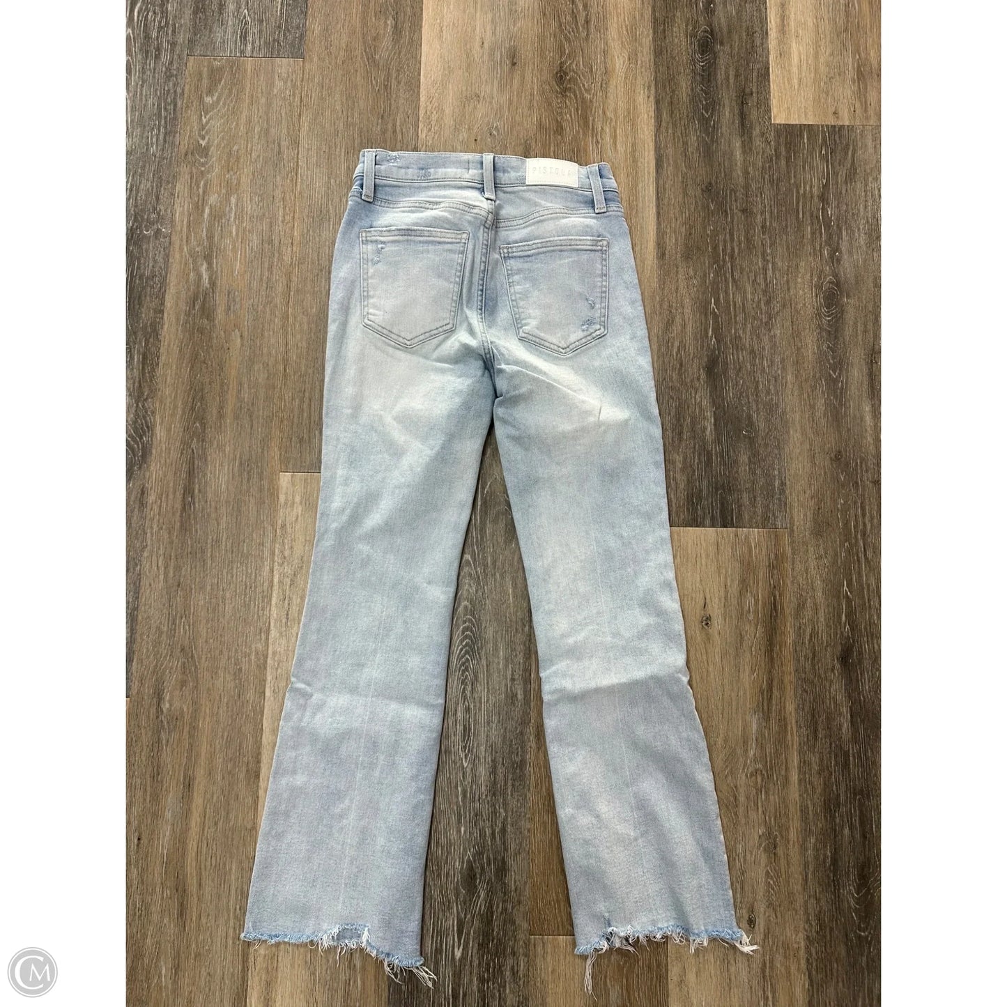Jeans Straight By Pistola In Blue Denim, Size: 0