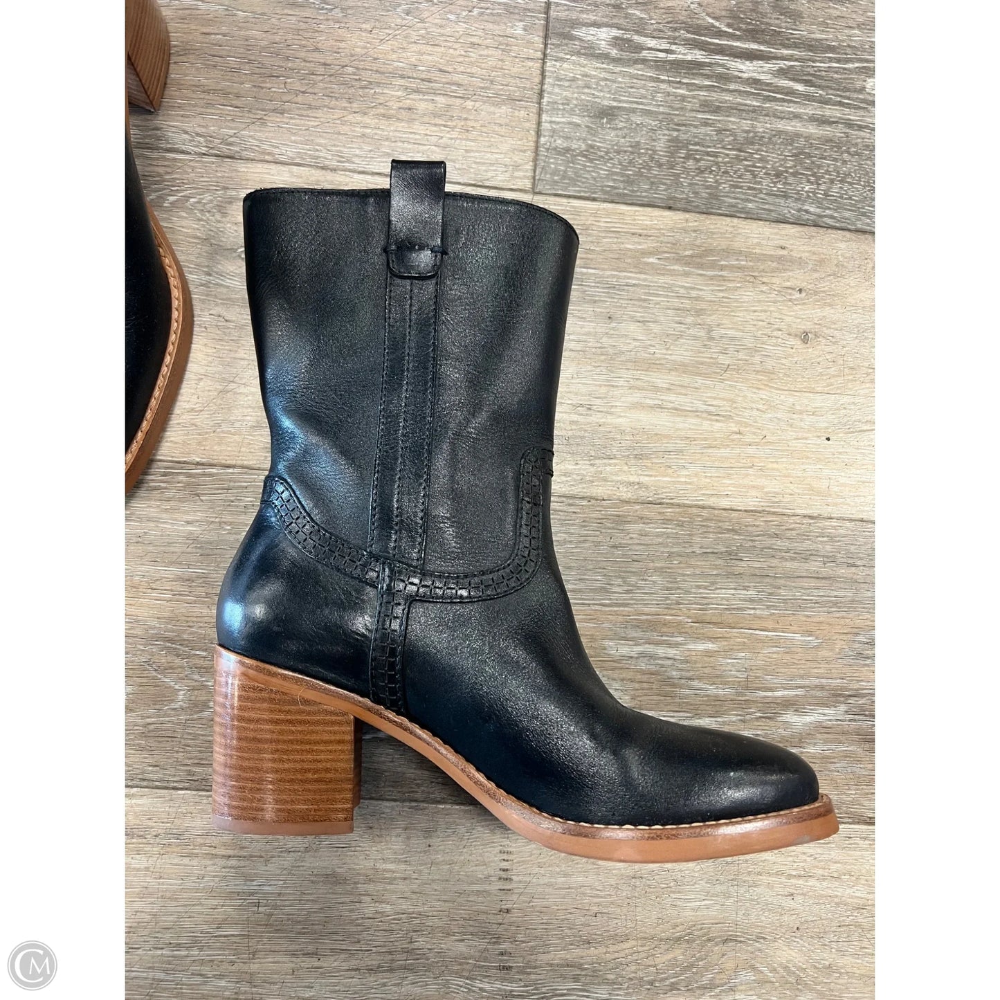 Boots Ankle Heels By Dolce Vita In Black, Size: 7