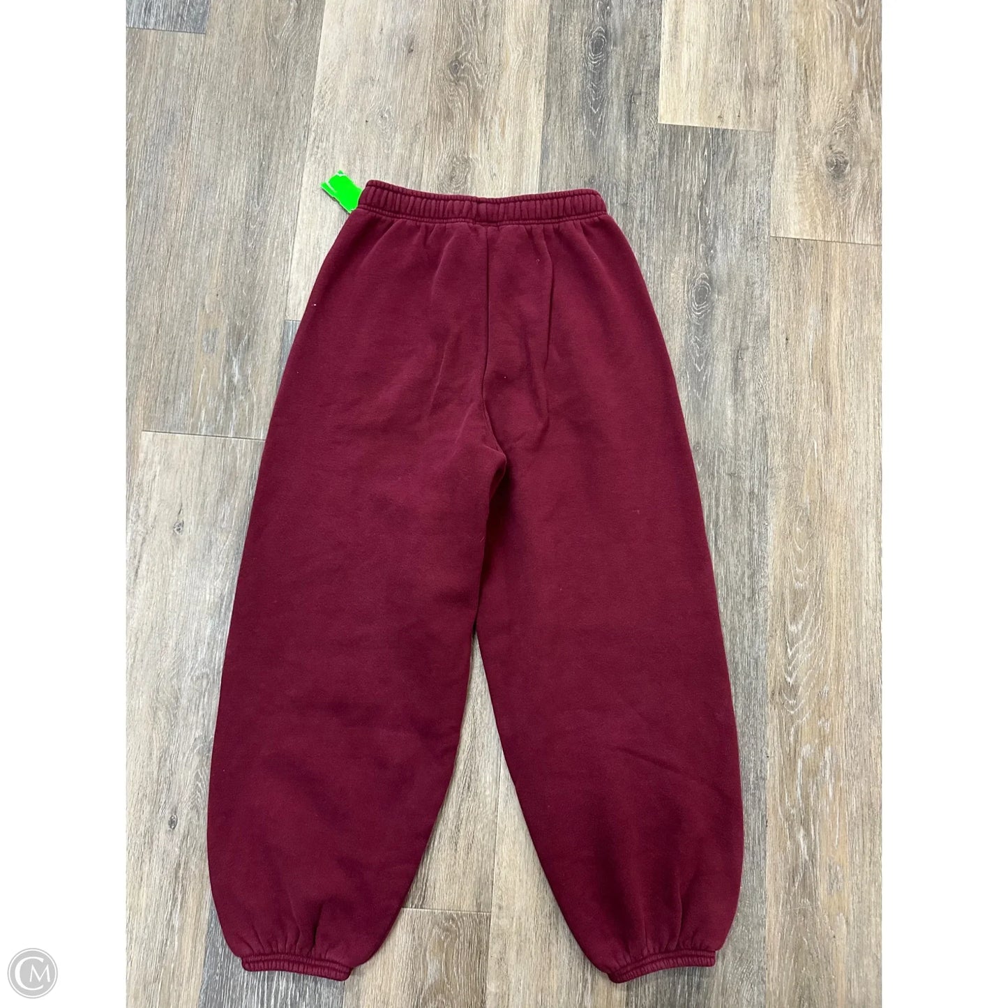 Athletic Pants By Aerie In Maroon, Size: Xxs