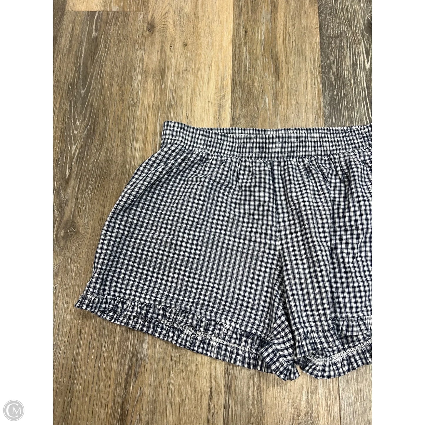 Shorts By SONDERHAUS In Blue & White, Size: Xs