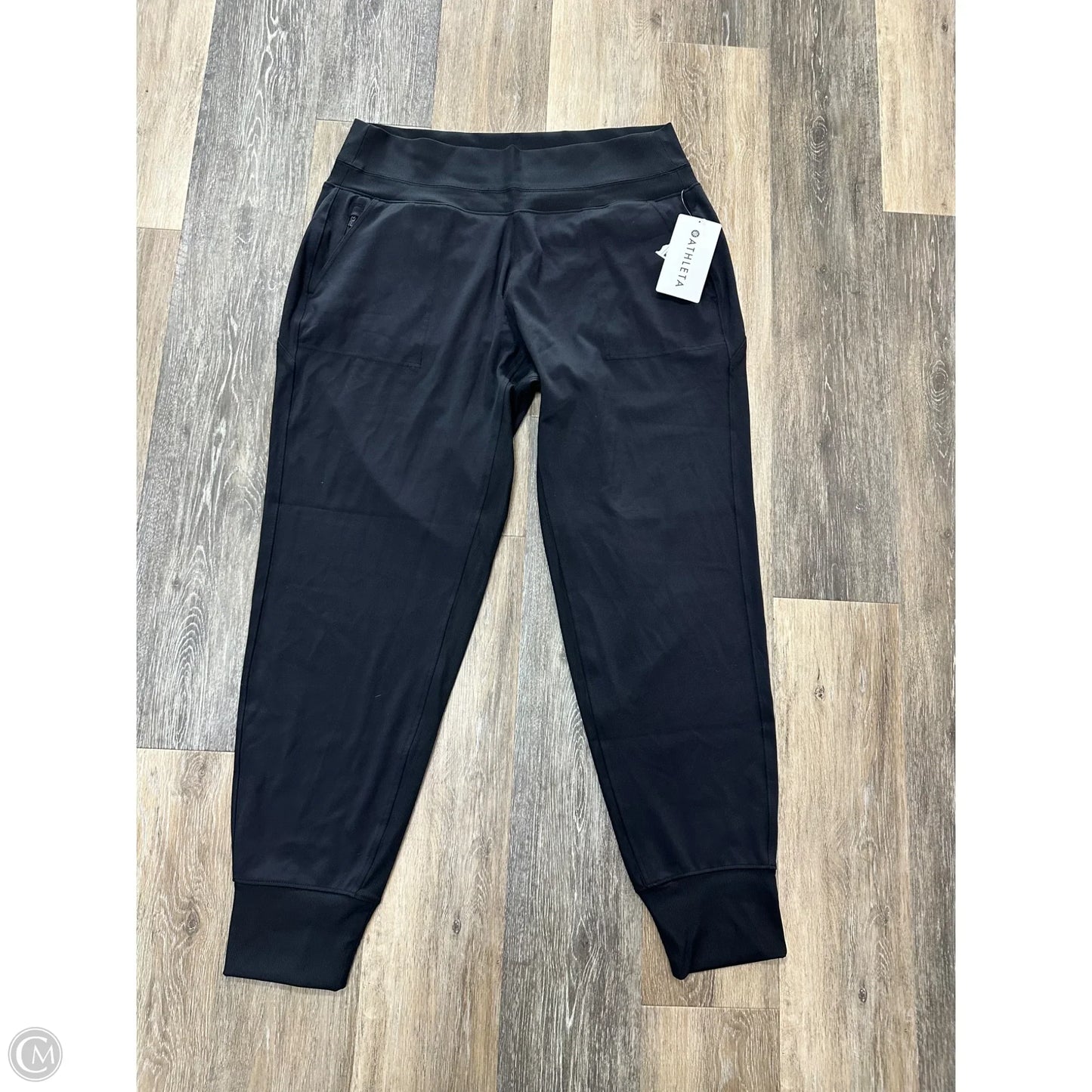 Athletic Pants By Athleta In Black, Size: Xl
