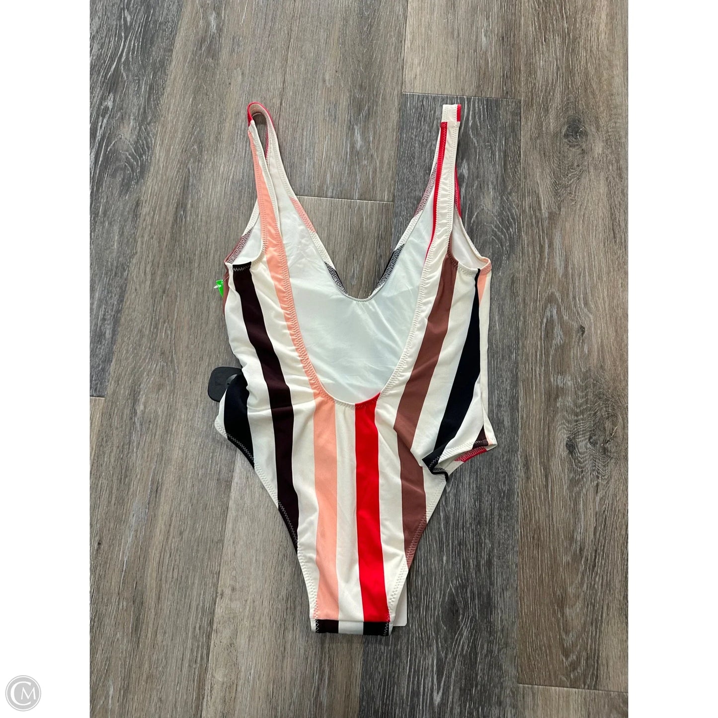 Swimsuit By Solid & Striped In Striped Pattern, Size: Xs