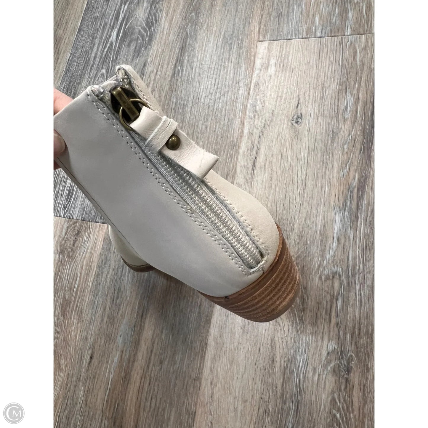 Boots Ankle Flats By Kelsi Dagger In Cream, Size: 8.5