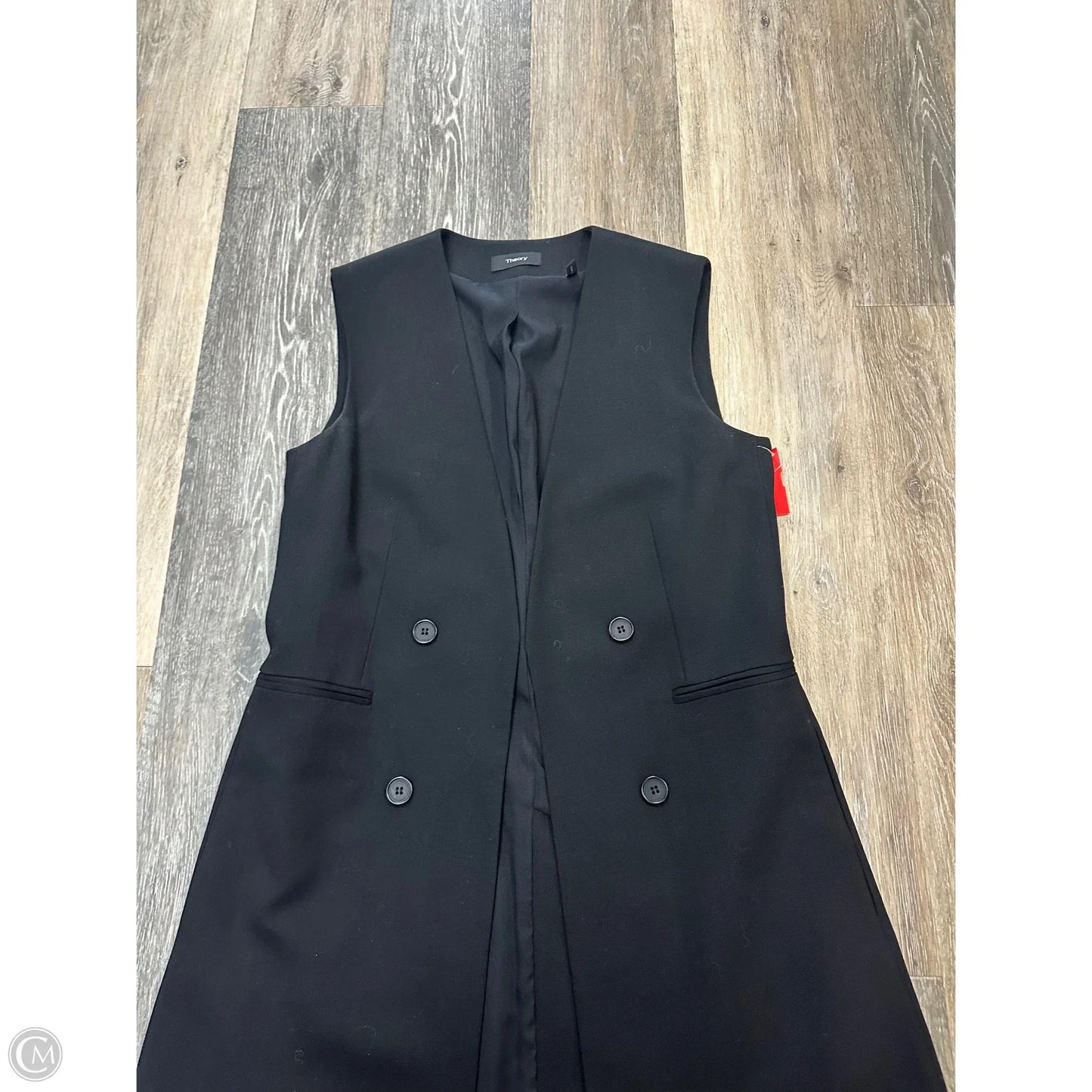 Vest Other By Theory In Black, Size: S