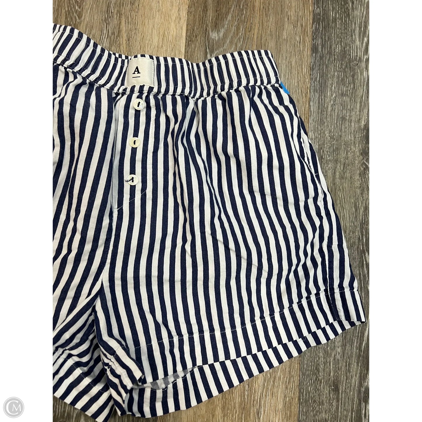 Shorts By Anthropologie In Striped Pattern, Size: Xs