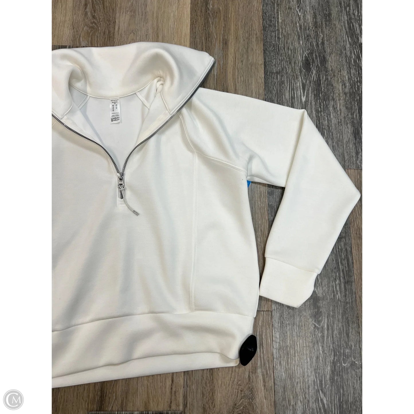 Sweatshirt Collar By Spanx In White, Size: Xs