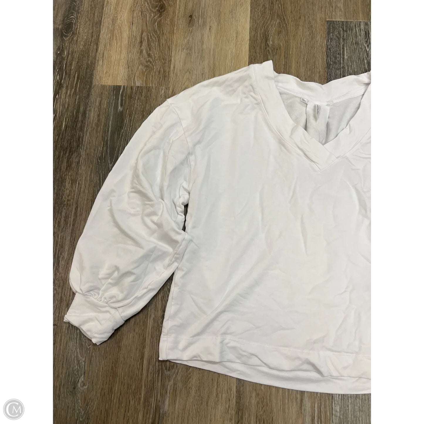 Top Long Sleeve By Travis Mathew In White, Size: S
