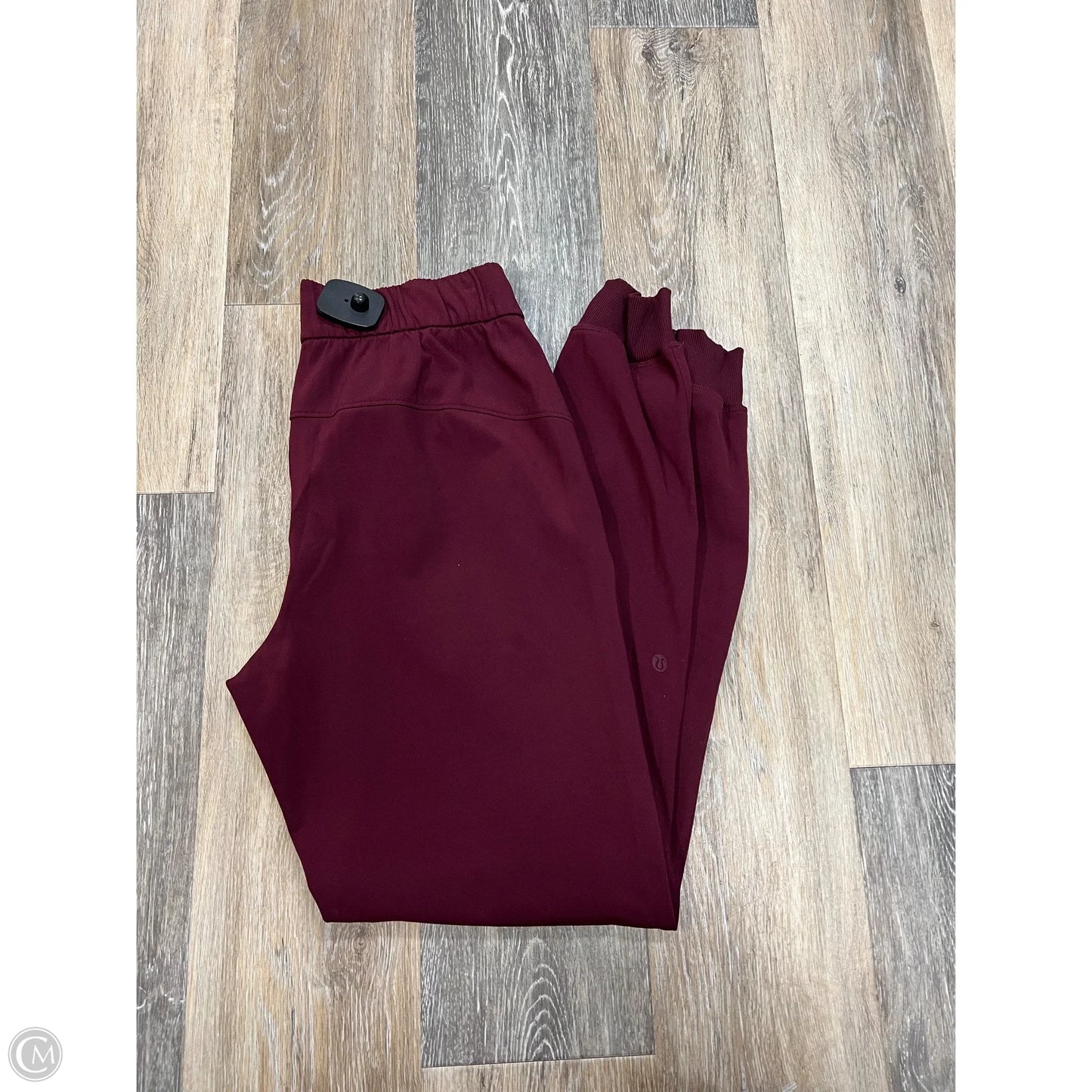 Athletic Pants By Lululemon In Maroon, Size: 4