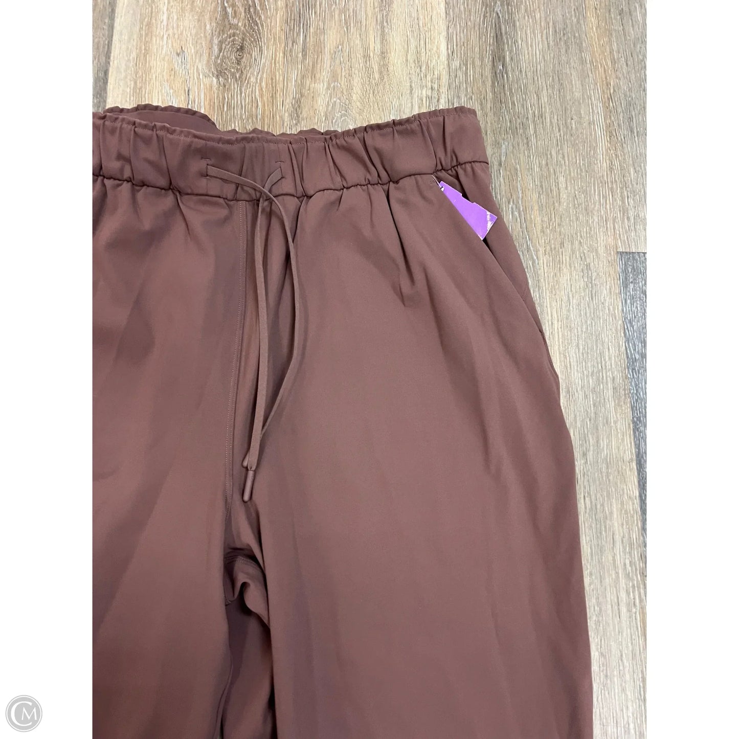 Athletic Pants By Lululemon In Mauve, Size: 14P