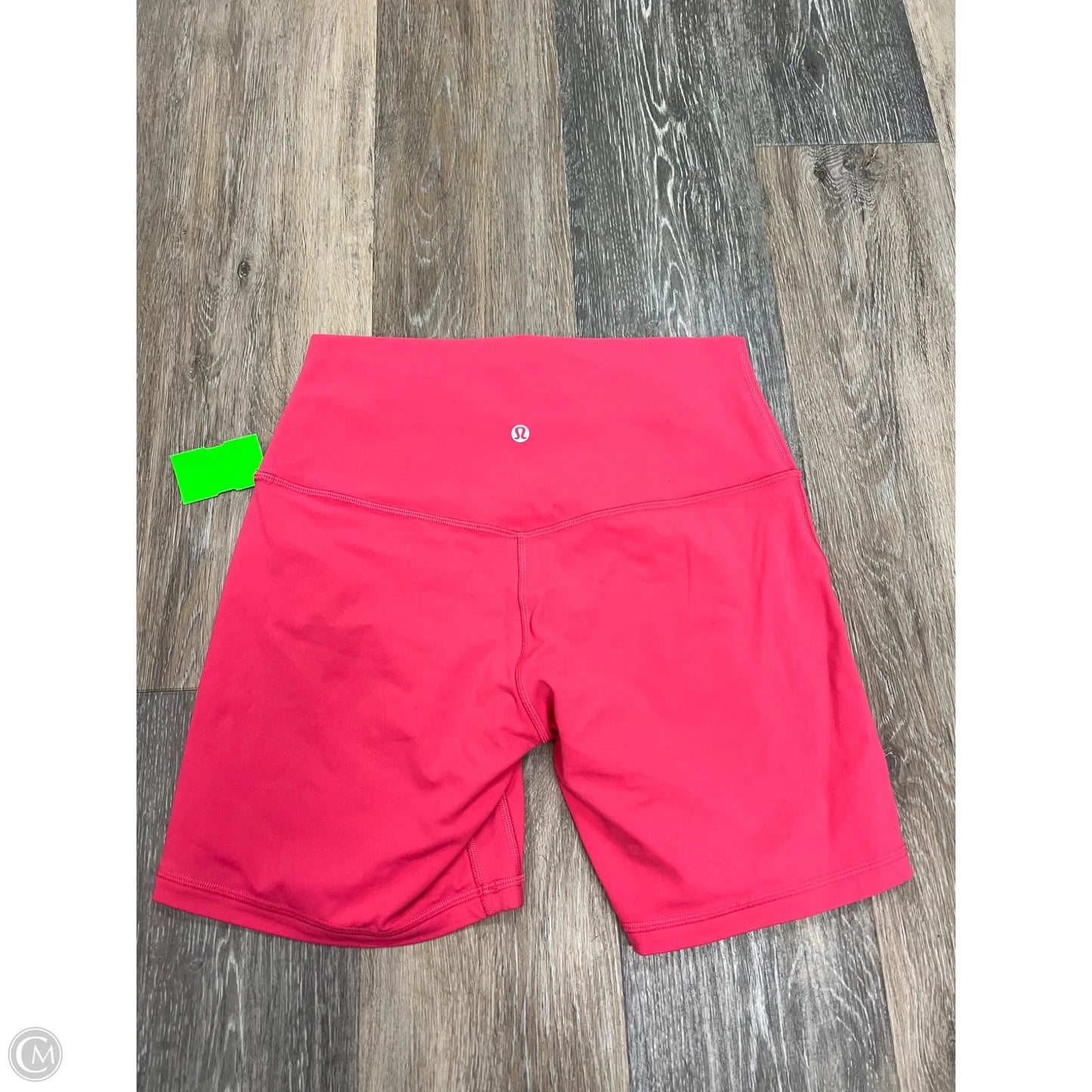 Athletic Shorts By Lululemon In Pink, Size: 8