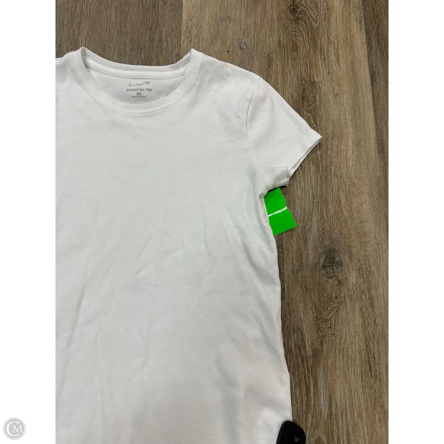 Top Short Sleeve By J. Crew In White, Size: Xs