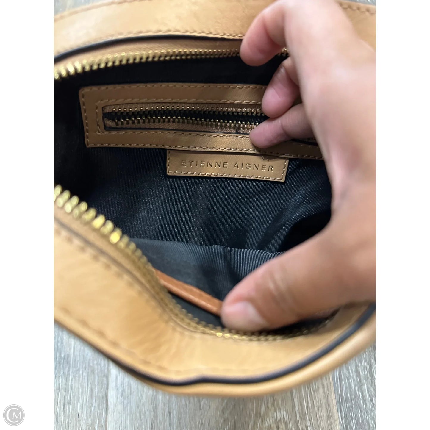 Crossbody Leather By Etienne Aigner, Size: Small