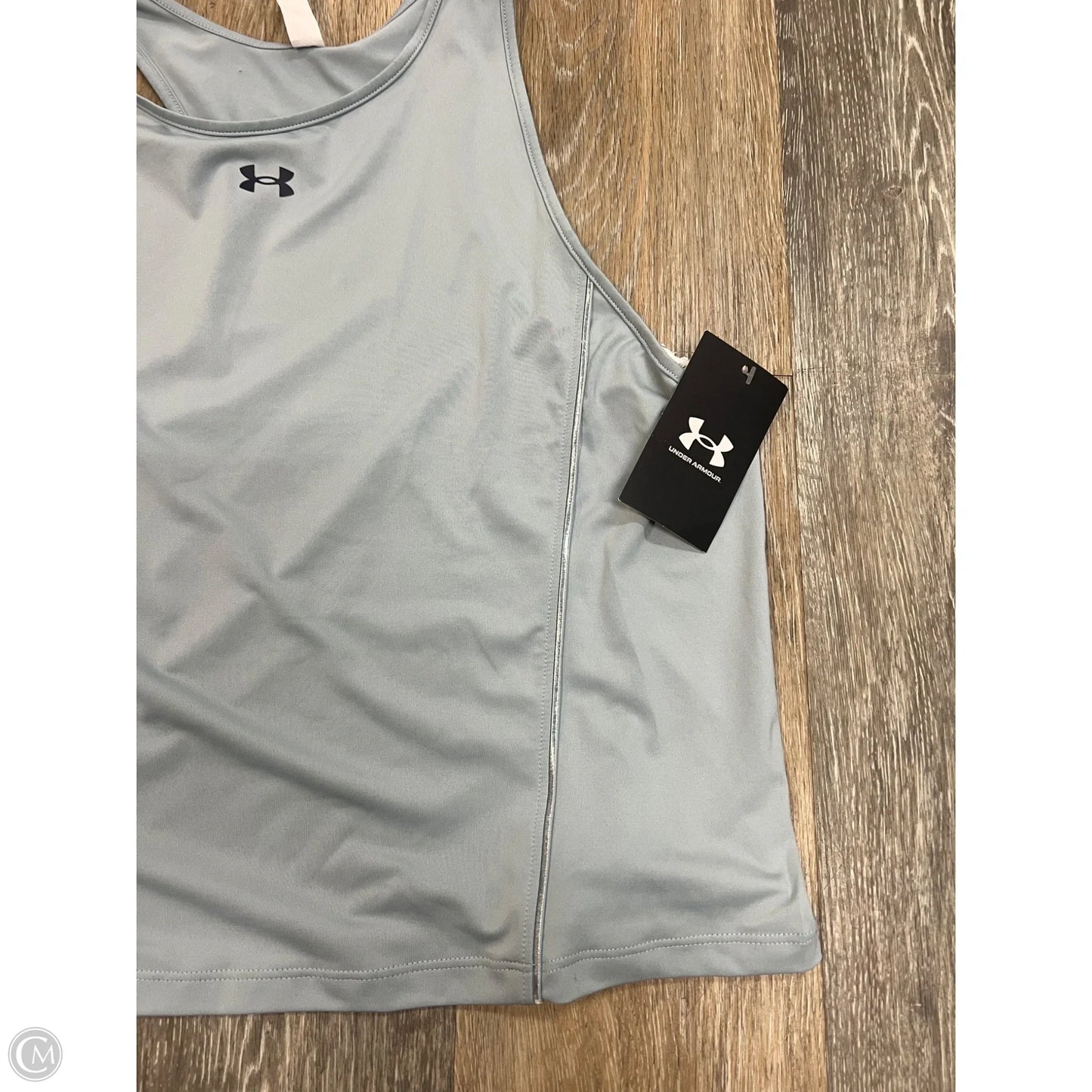 Athletic Tank Top By Under Armour In Grey, Size: L