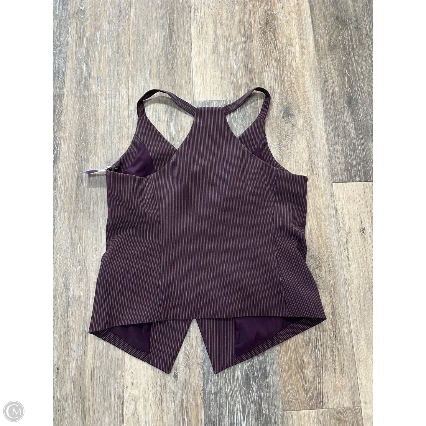 Vest Other By Express In Striped Pattern, Size: M