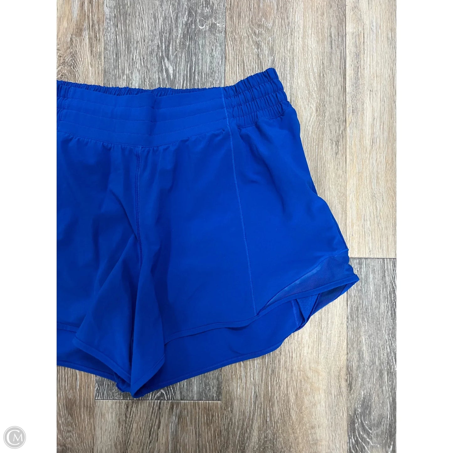 Athletic Shorts By Lululemon In Blue, Size: 8