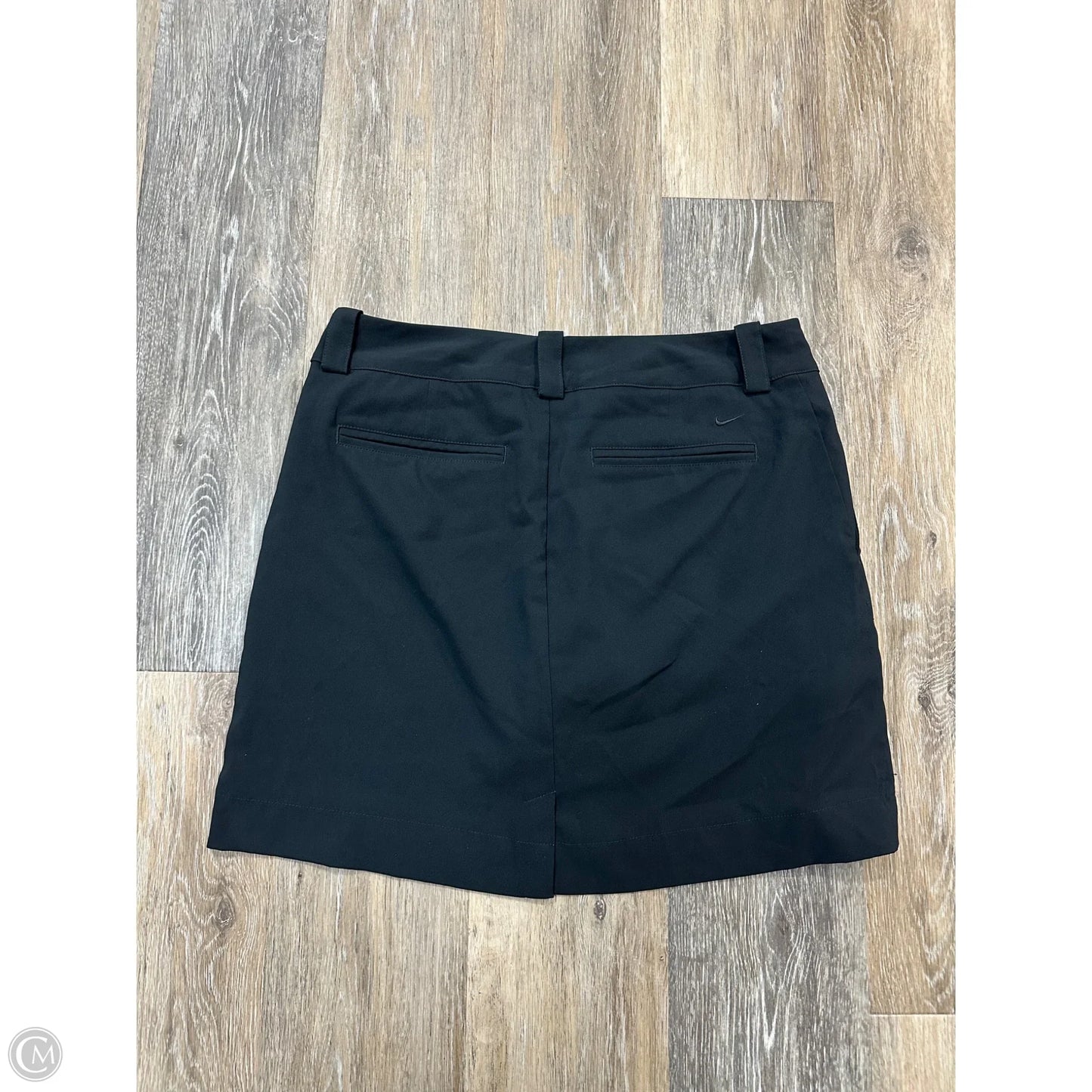 Athletic Skort By Nike Apparel In Black, Size: 6
