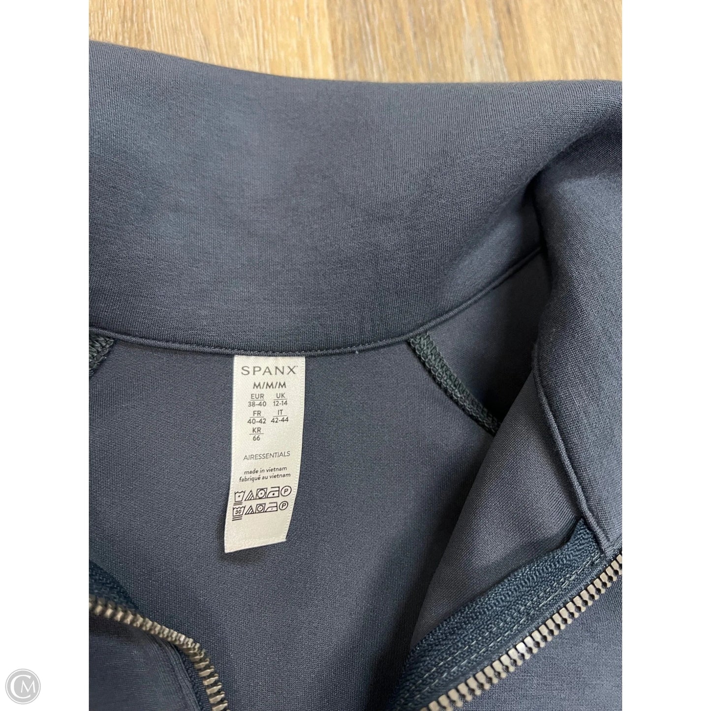 Sweatshirt Crewneck By Spanx In Blue, Size: M
