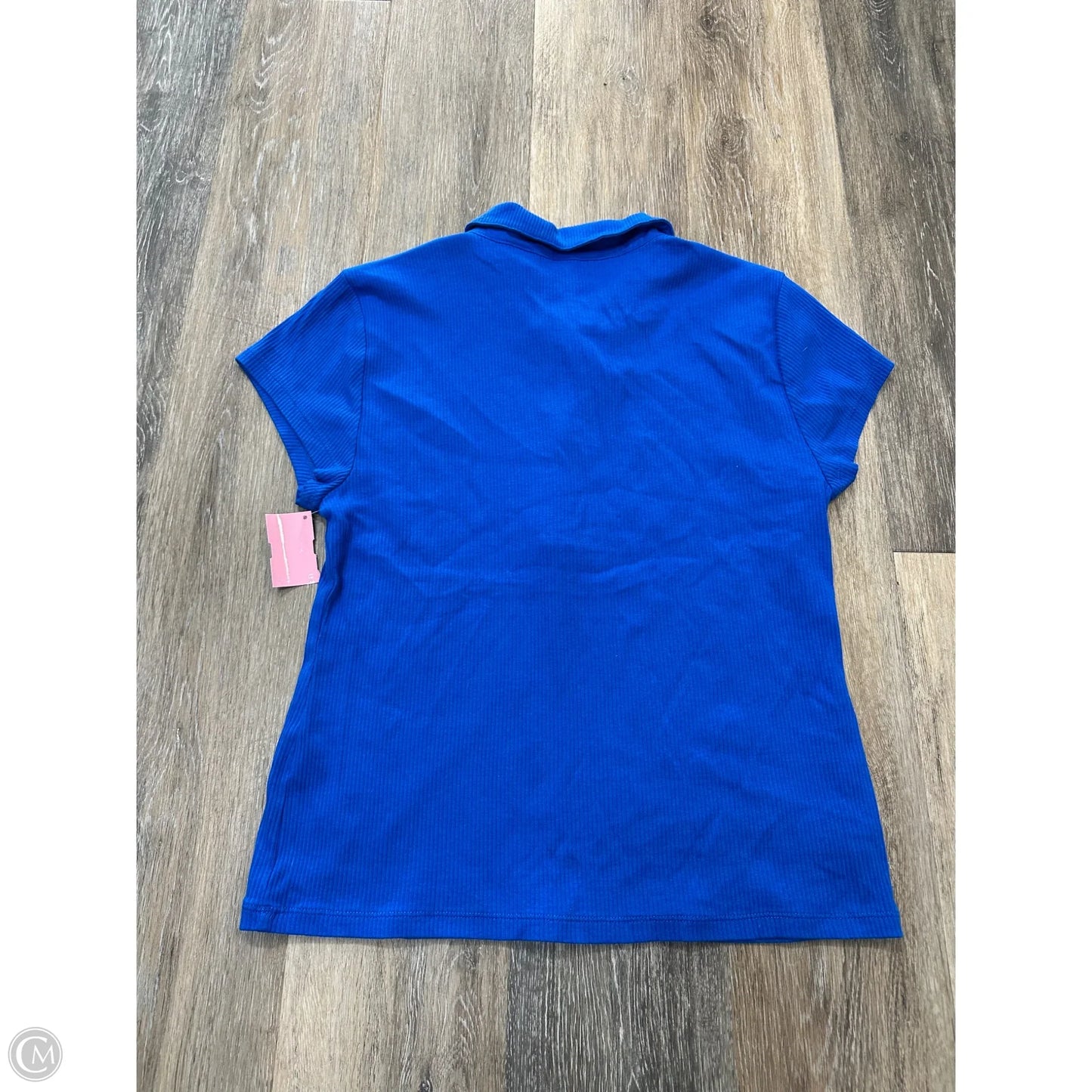 Top Short Sleeve By J. Crew In Blue, Size: Xl