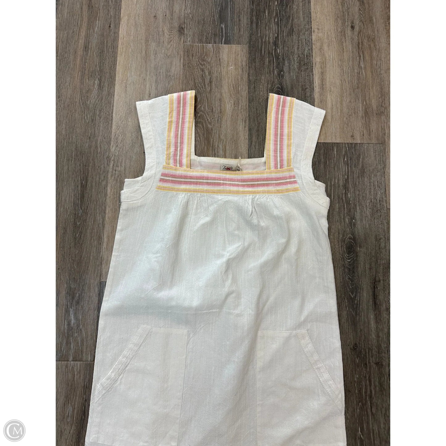 Dress Casual Short By Faherty In Cream, Size: Xs