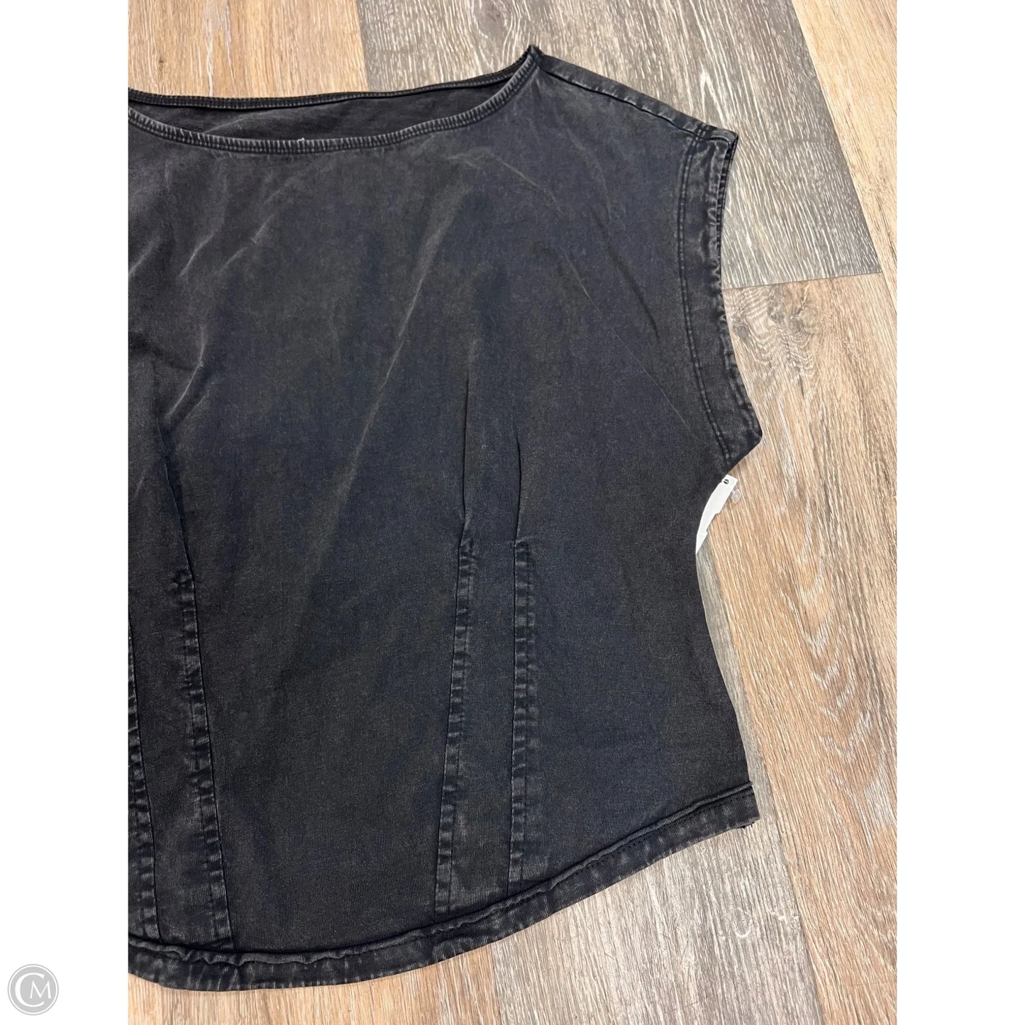 Top Short Sleeve By Pilcro In Grey, Size: S