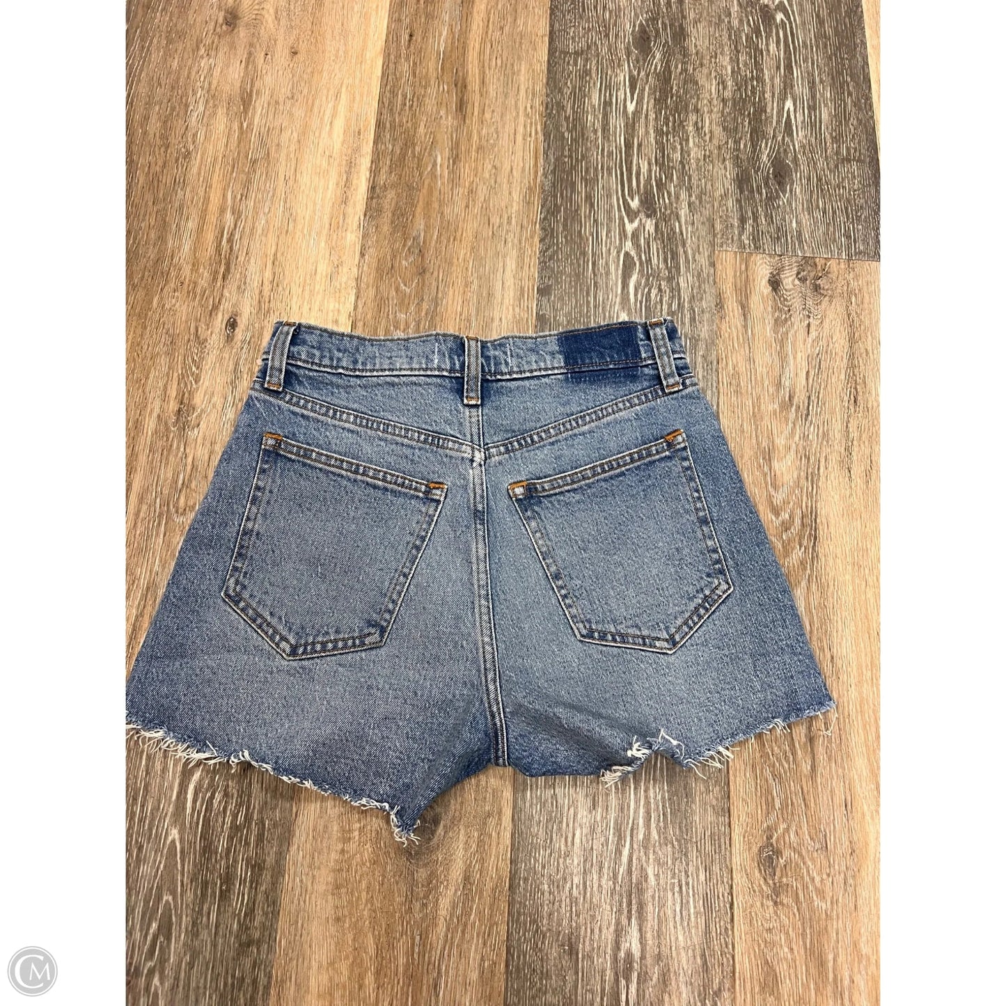 Shorts By Abercrombie And Fitch In Blue Denim, Size: 0