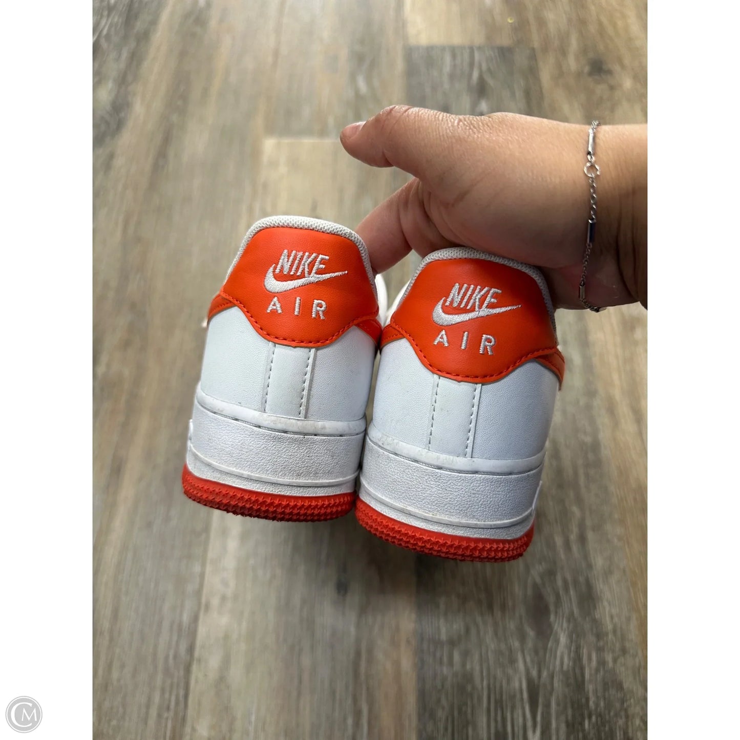 Shoes Athletic By Nike In White, Size: 7.5