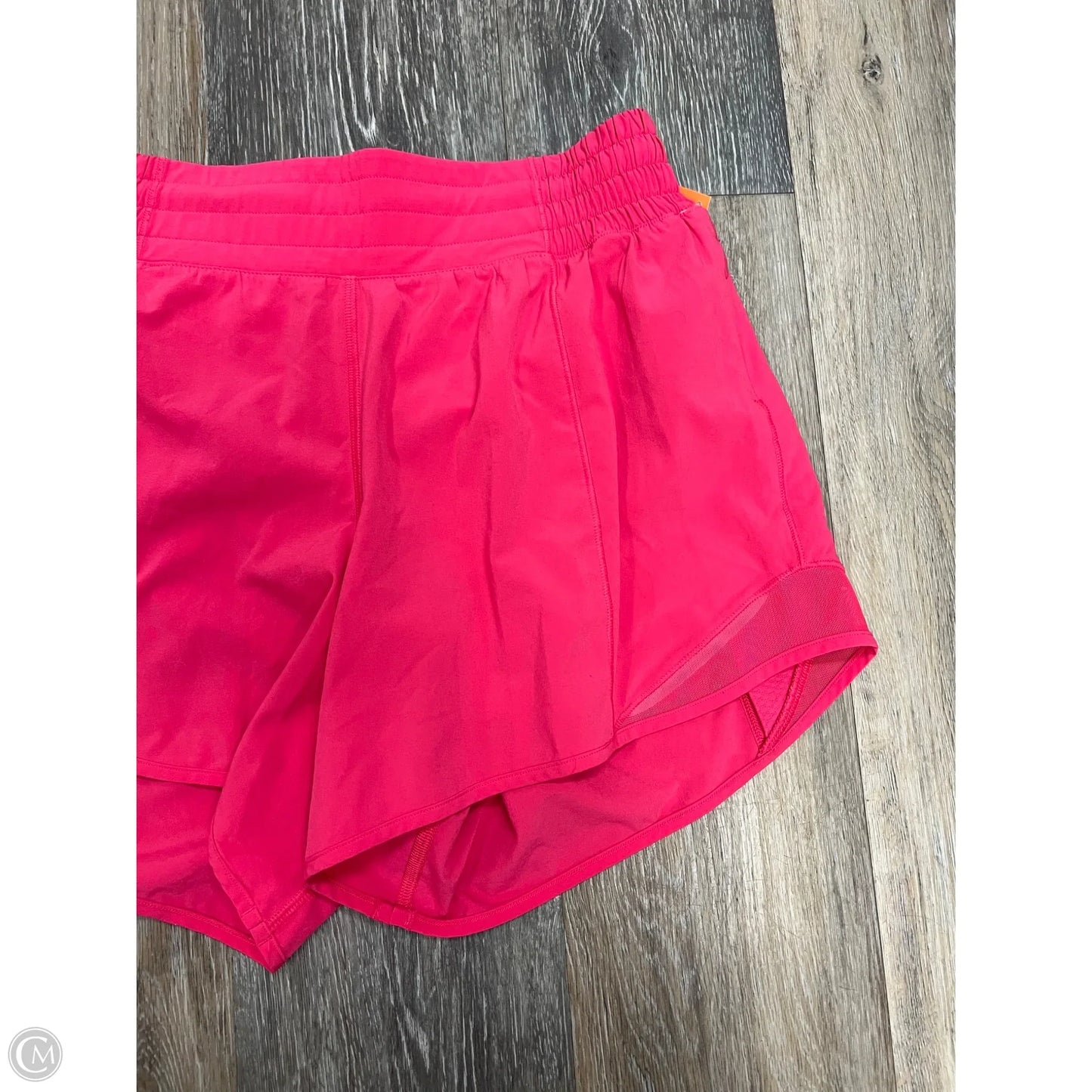 Athletic Shorts By Lululemon In Pink, Size: 6