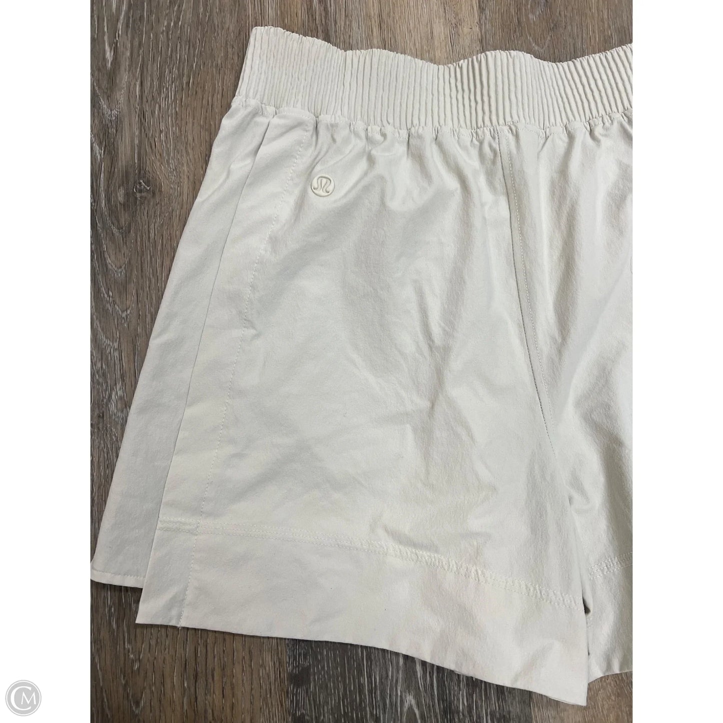 Athletic Shorts By Lululemon In Tan, Size: S