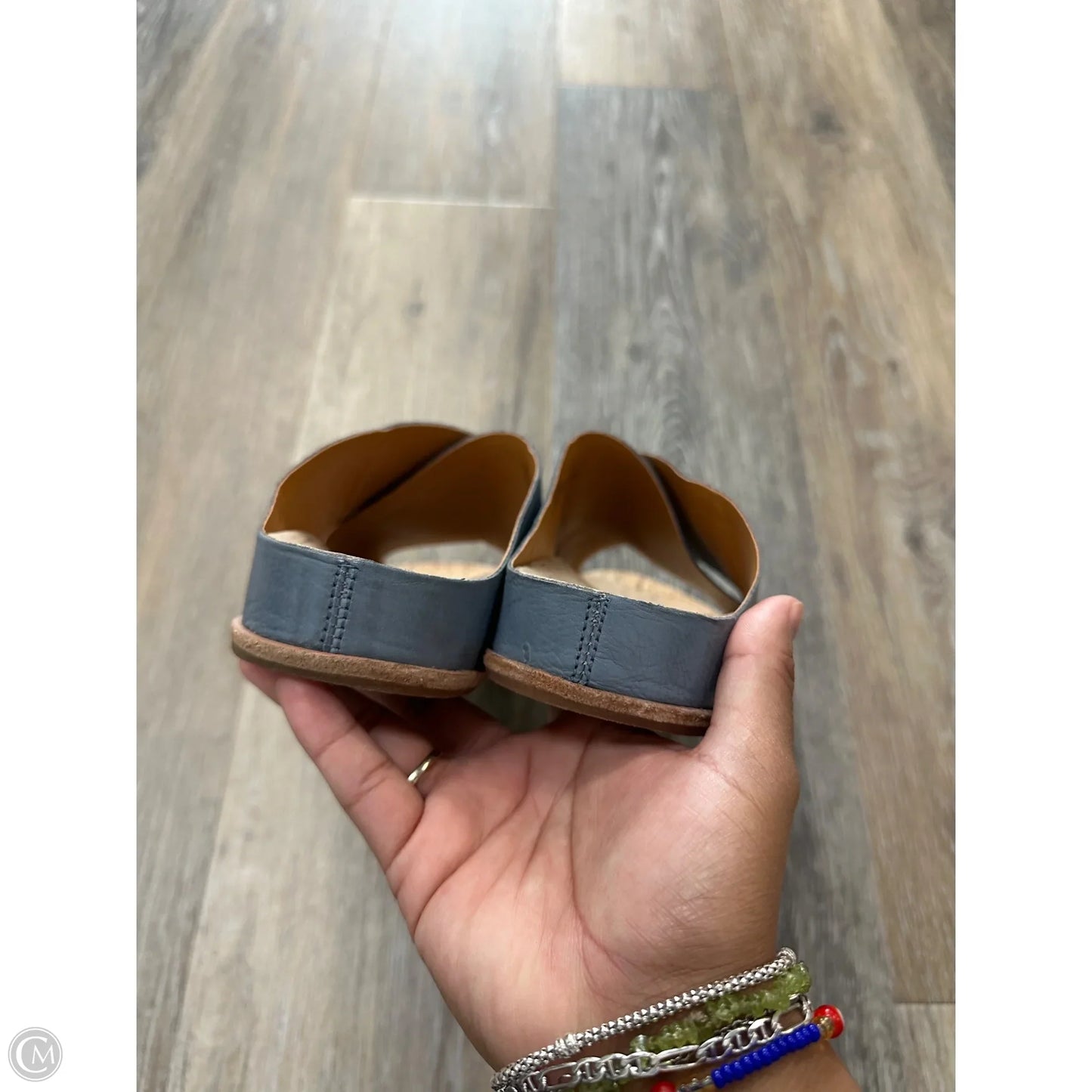 Sandals Flats By Kork Ease In Blue, Size: 7