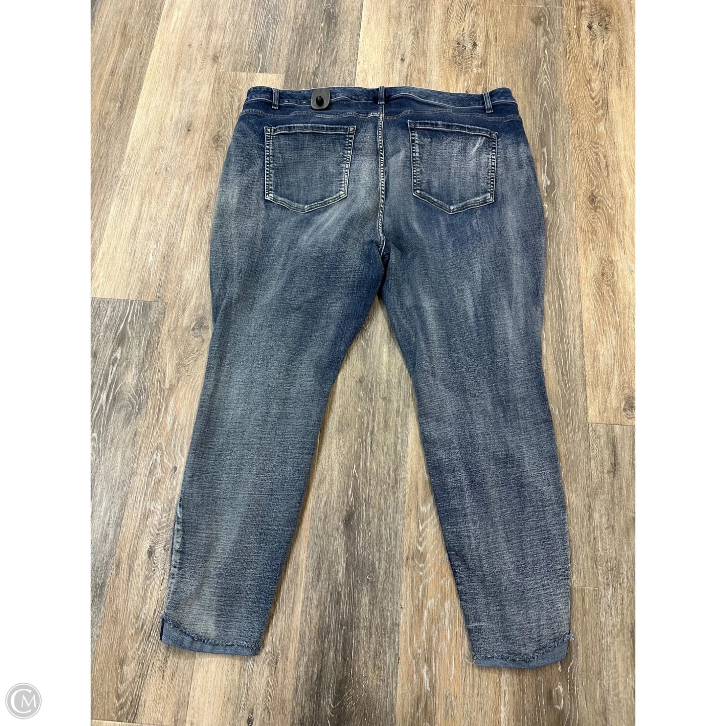 Jeans Skinny By Lane Bryant In Blue Denim, Size: 28