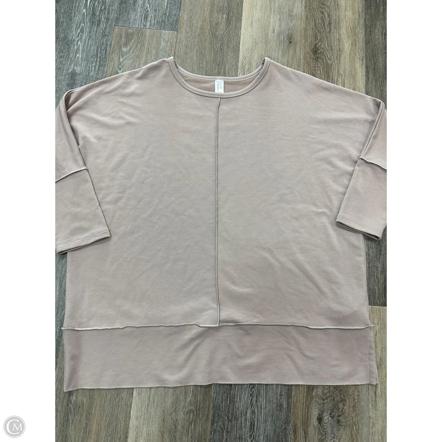 Top Long Sleeve By Spanx In Mauve, Size: M