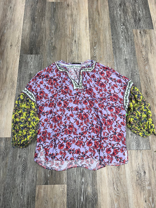 Top Long Sleeve Designer By Alice + Olivia  Size: M