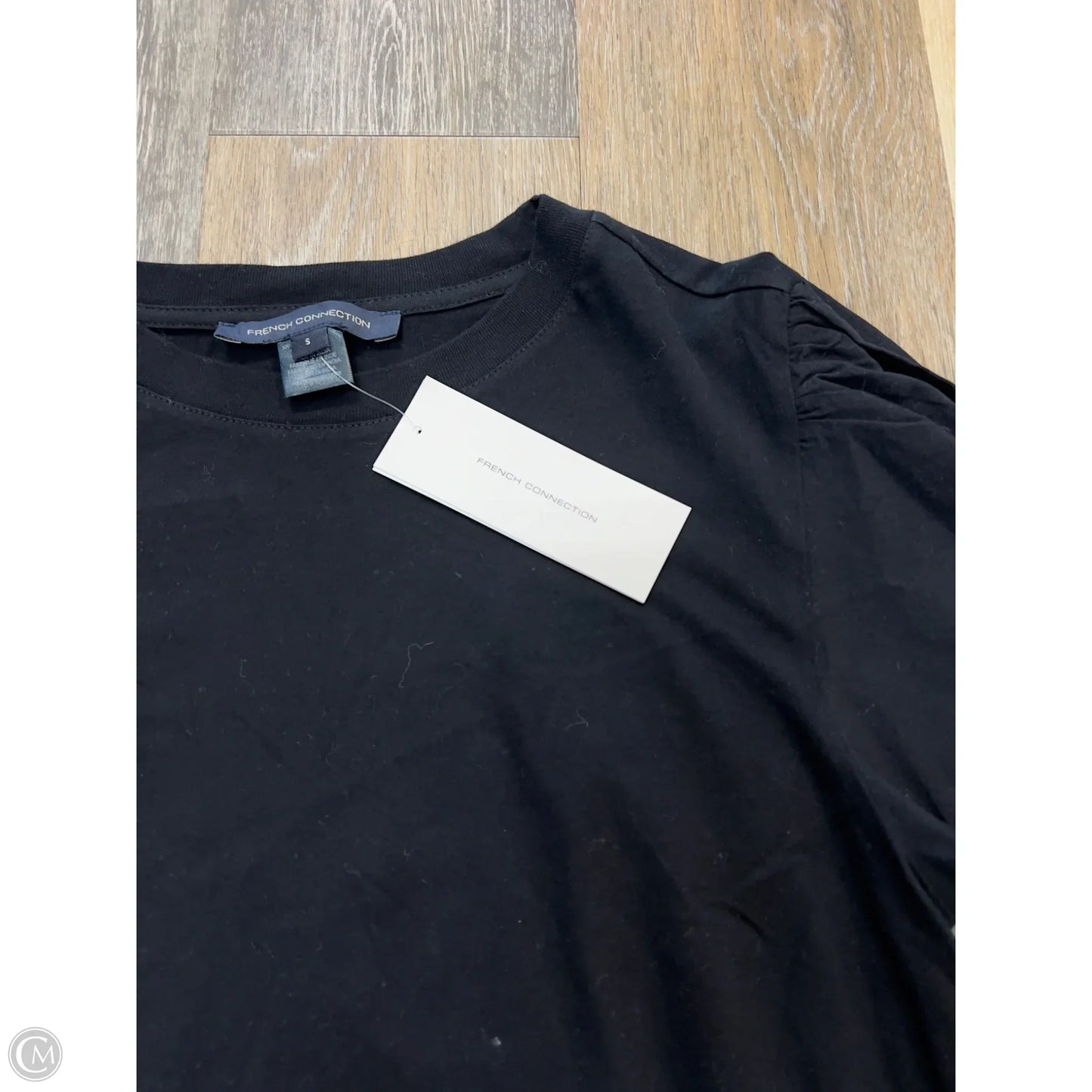 Top Short Sleeve By French Connection In Black, Size: S