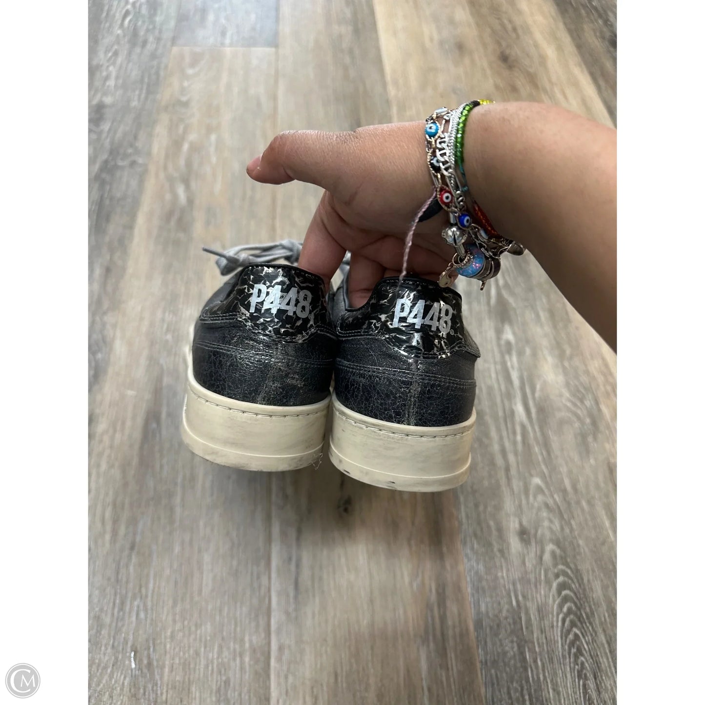 Shoes Sneakers By P448 In Black, Size: 8.5