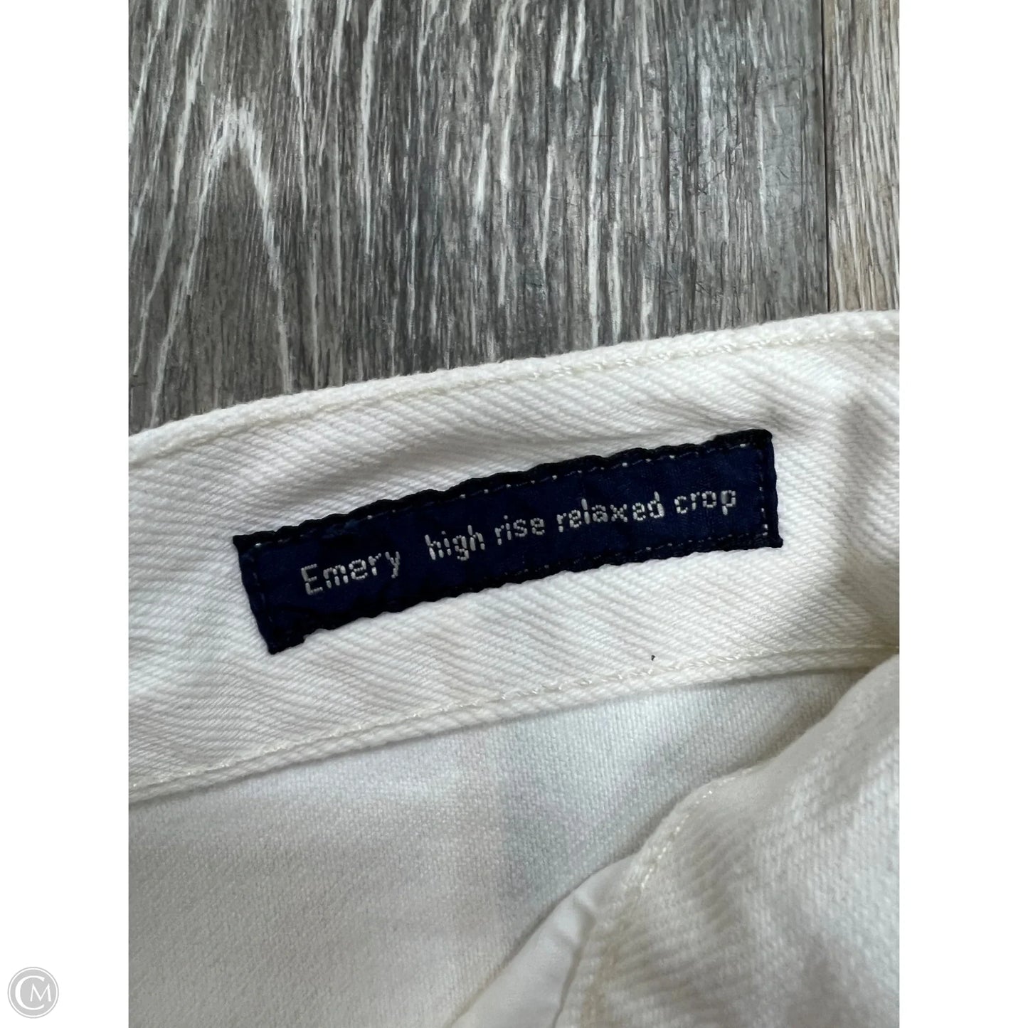 Jeans Straight By Citizens Of Humanity In White Denim, Size: 2/26