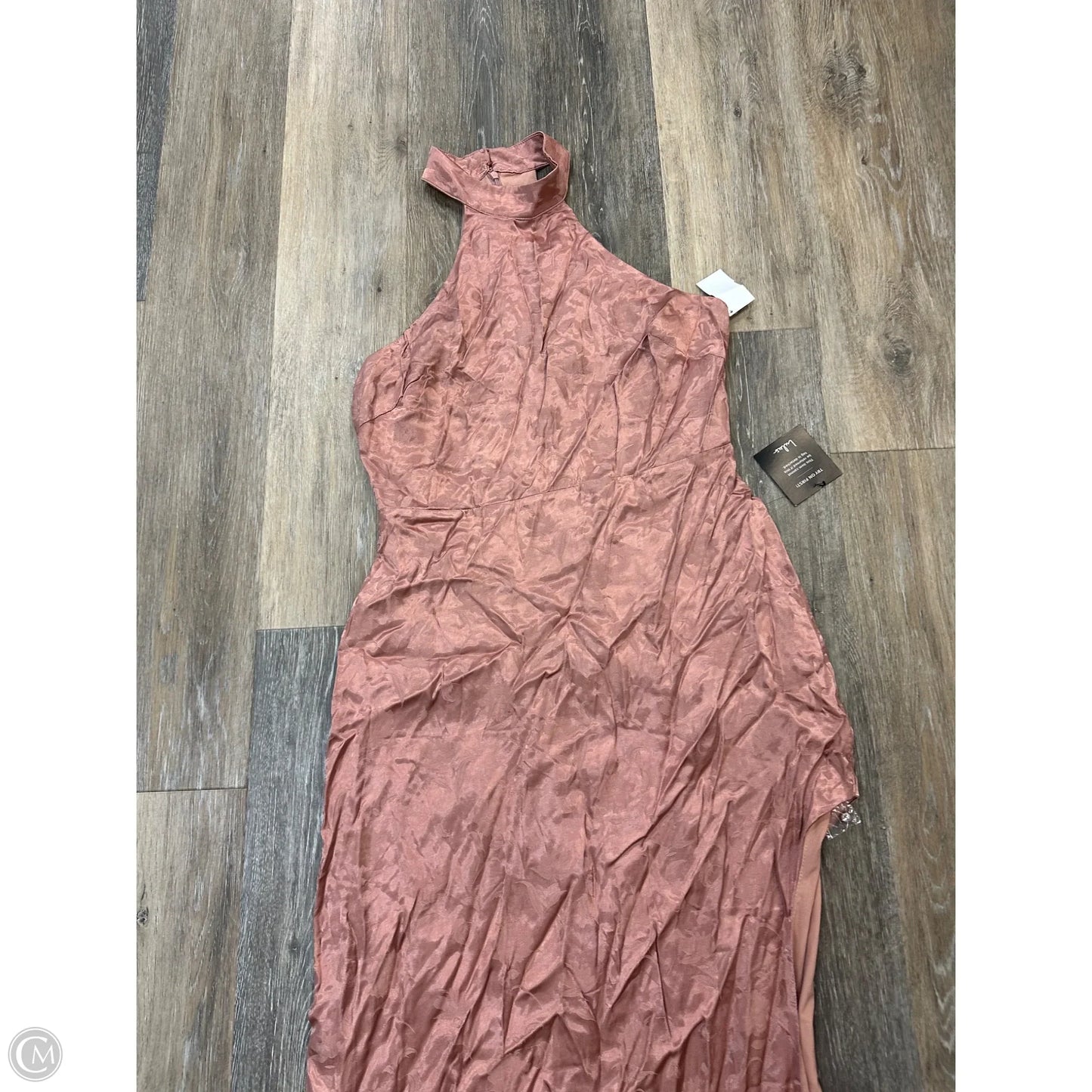 Dress Casual Maxi By Lulus In Rose Gold, Size: L