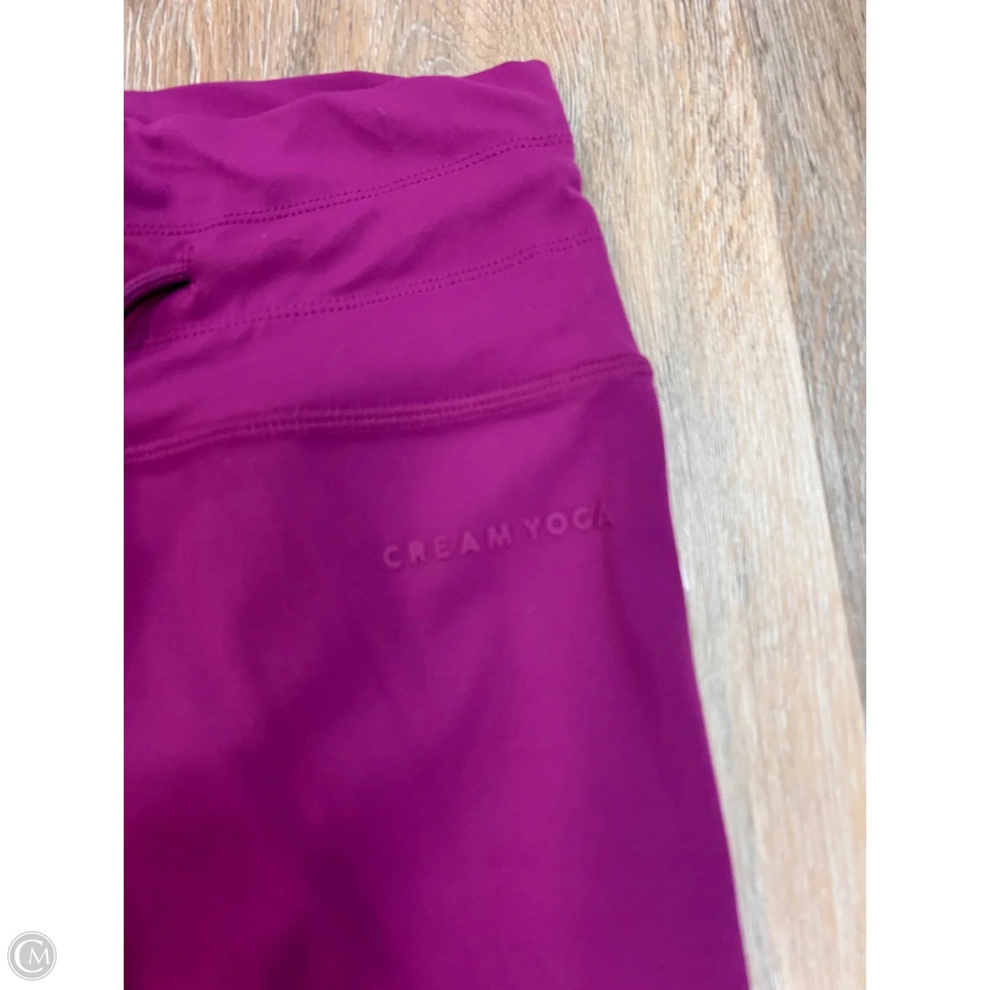 Athletic Leggings By Cream Yoga In Purple, Size: S