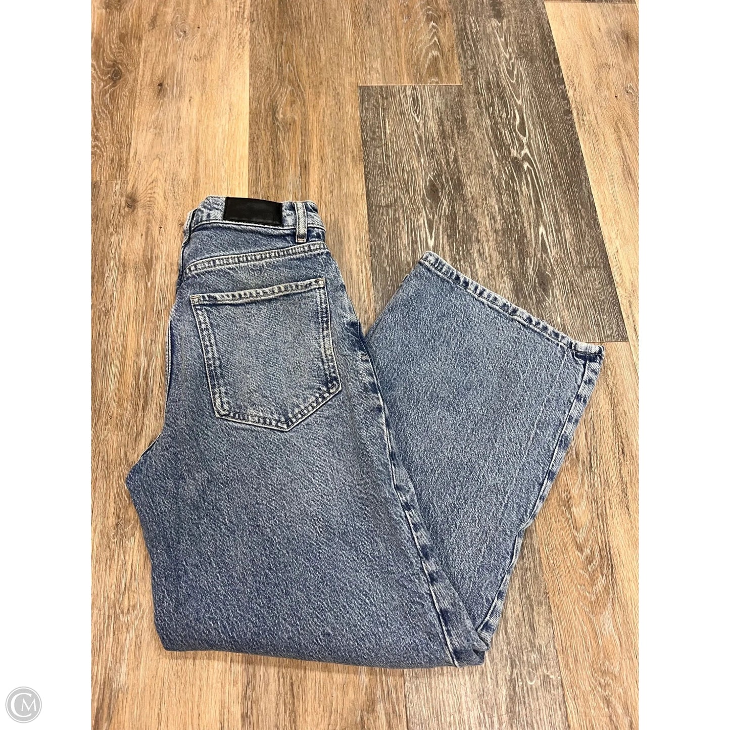 Jeans Wide Leg By Rails In Blue Denim, Size: 0