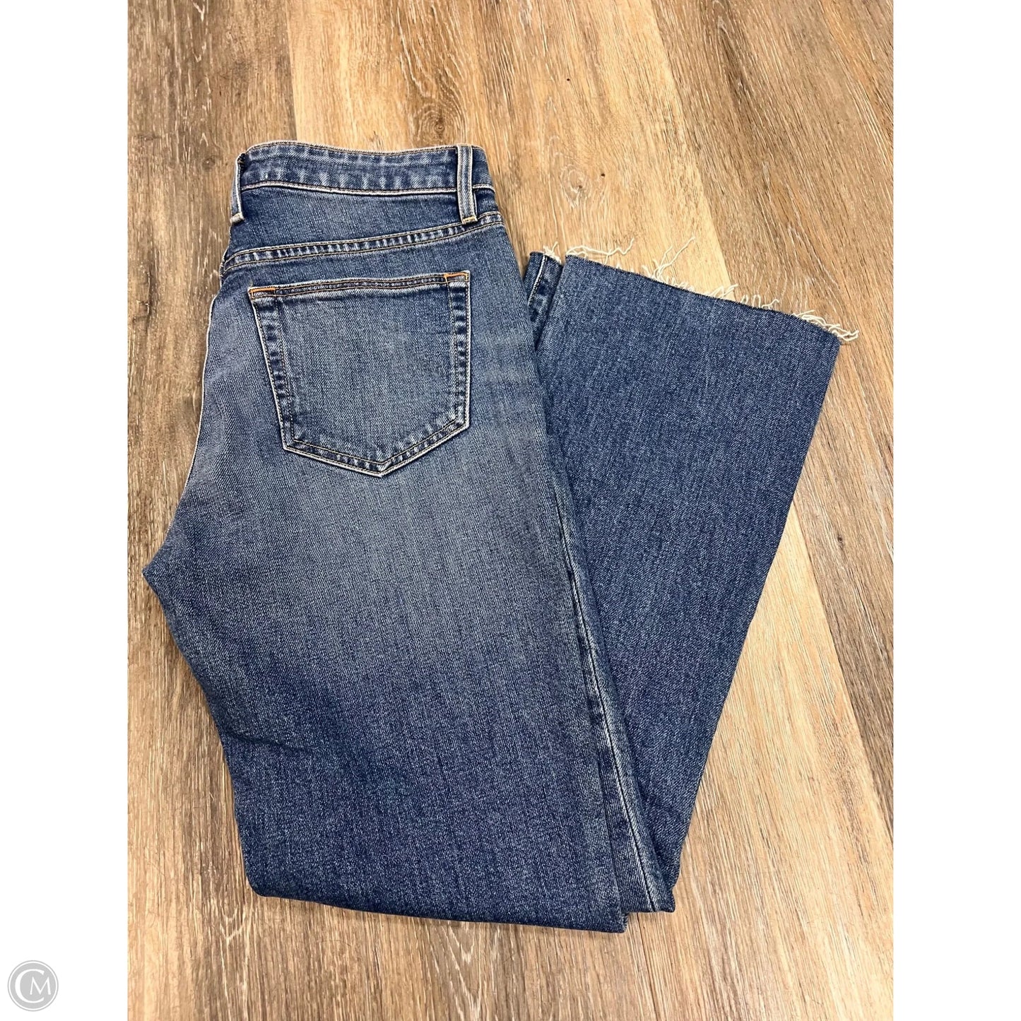 Jeans Straight By SLVRLAKE In Blue Denim, Size: 4