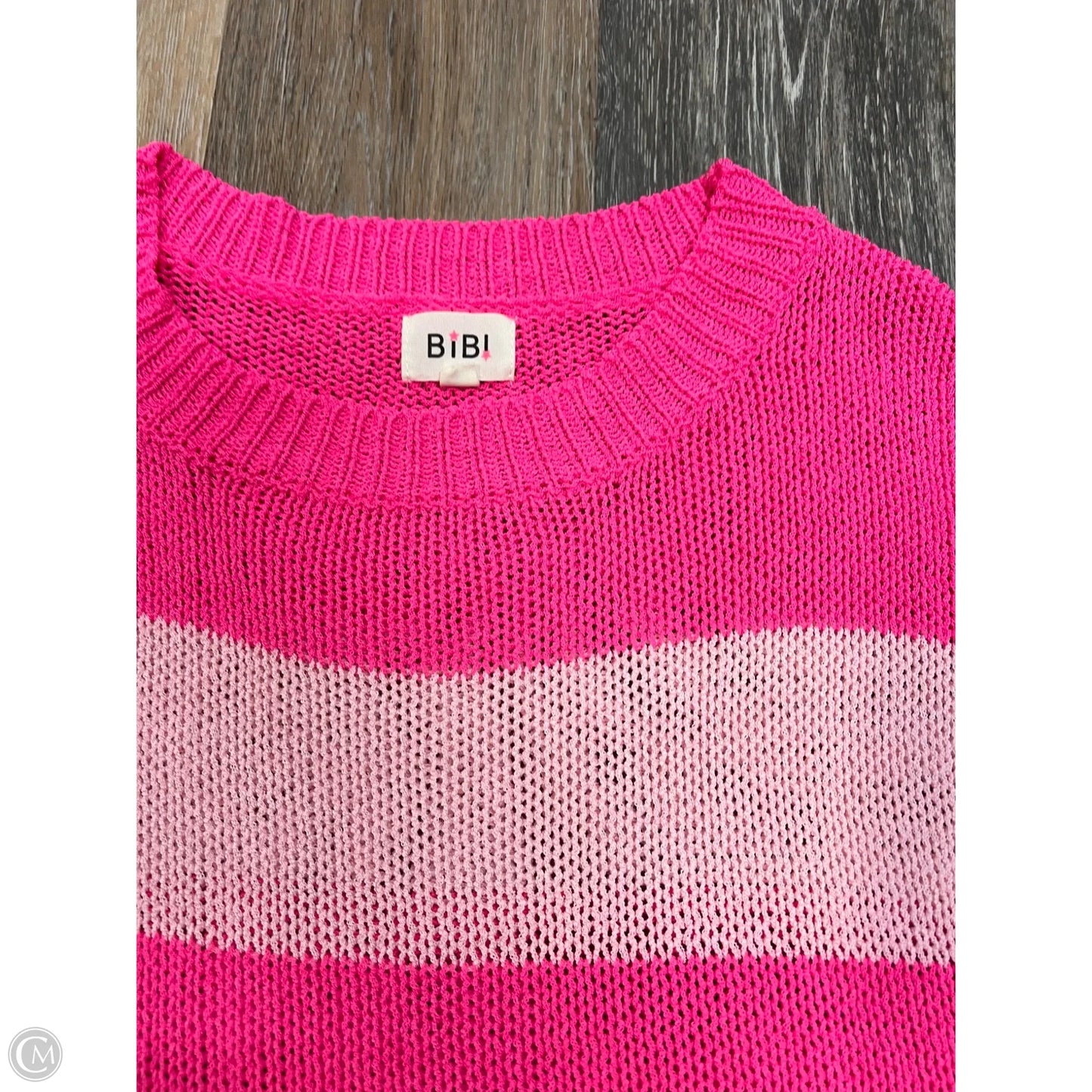 Sweater By Bibi In Pink, Size: L