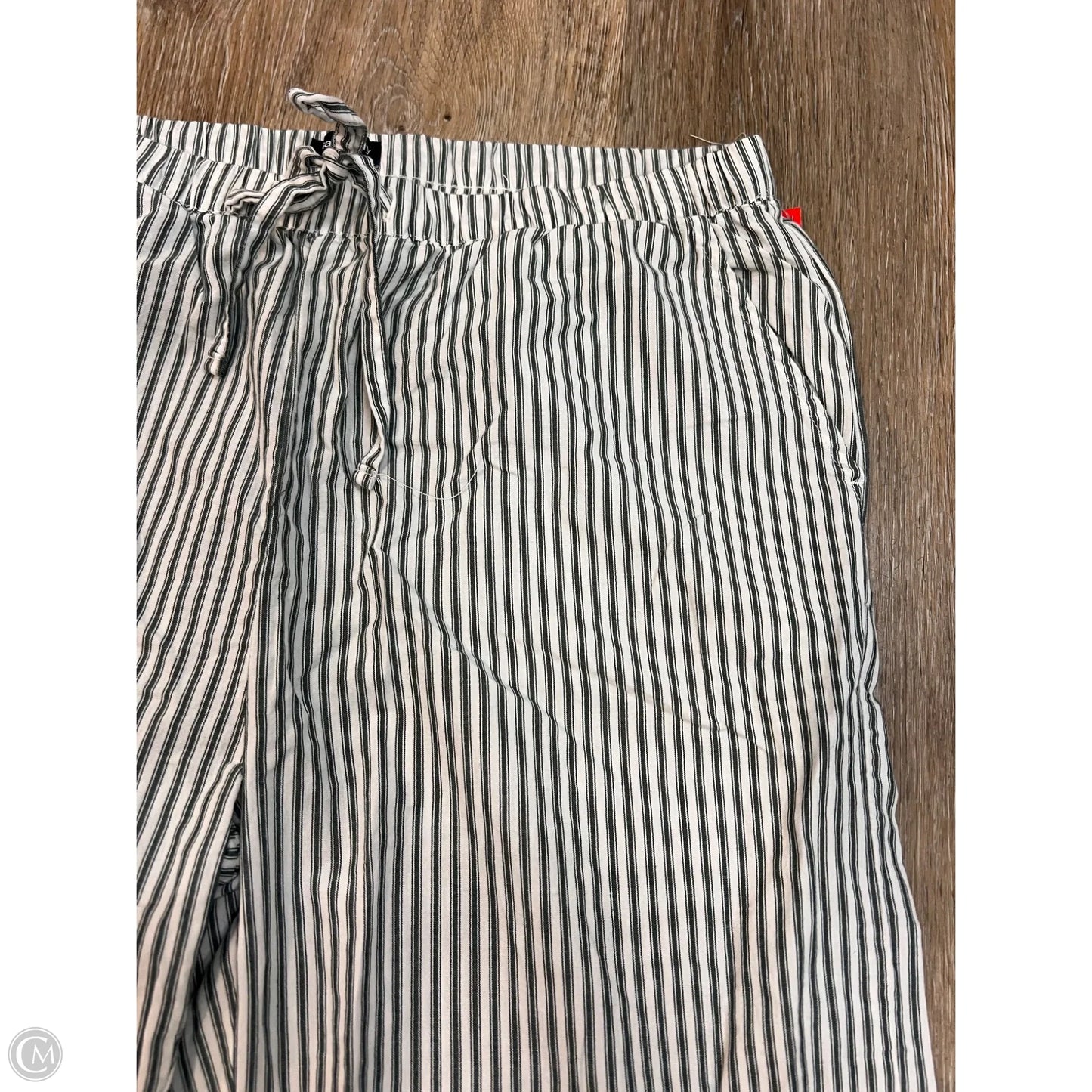 Pajama Pants By Gap In Striped Pattern, Size: Xs